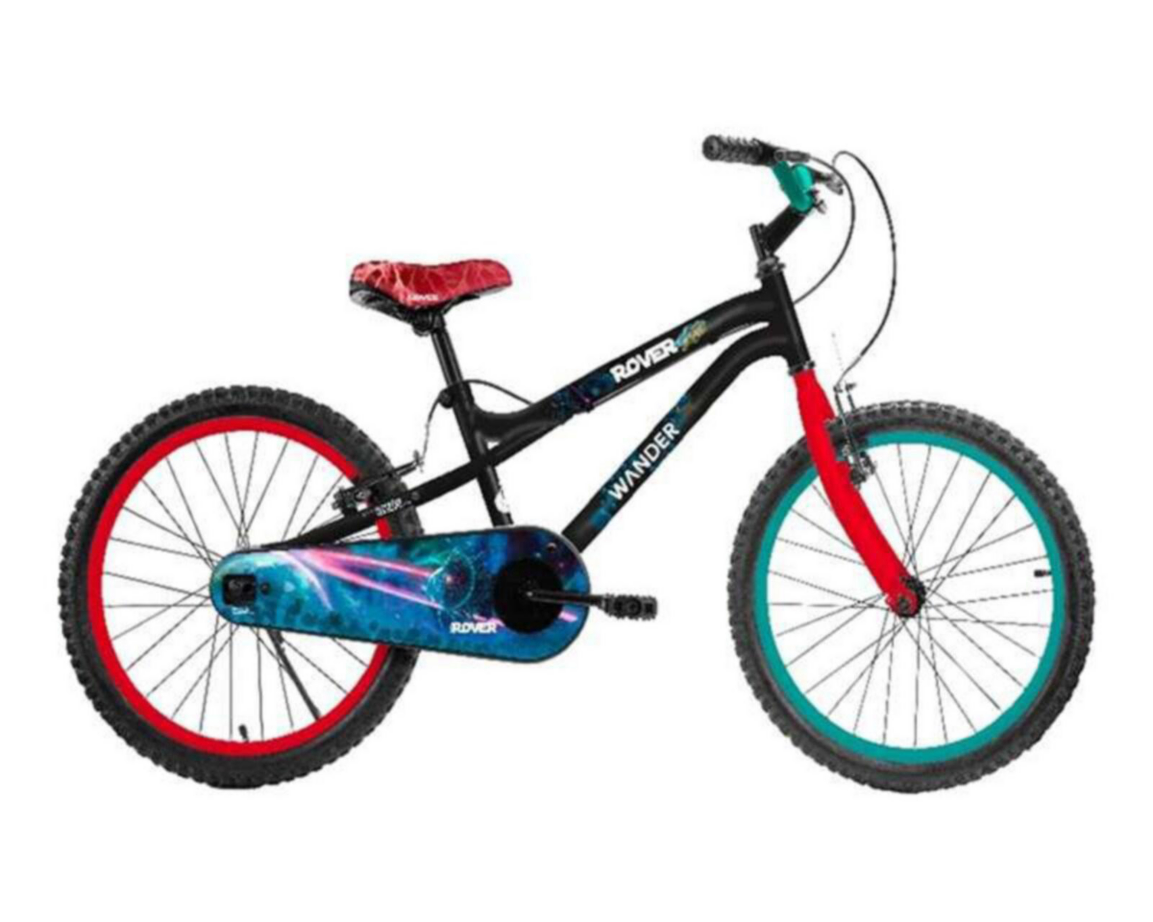 Foto 2 pulgar | Bicicleta Infantil Wander Rover 20" Negra