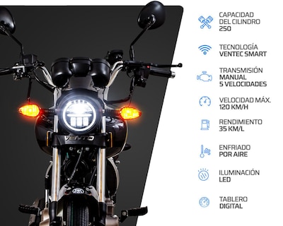 Foto 5 | Motocicleta Vento Cougar 250 cc 2025