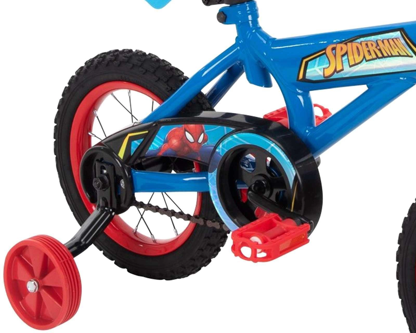 Foto 5 pulgar | Bicicleta Infantil Huffy Spiderman de 12" Azul