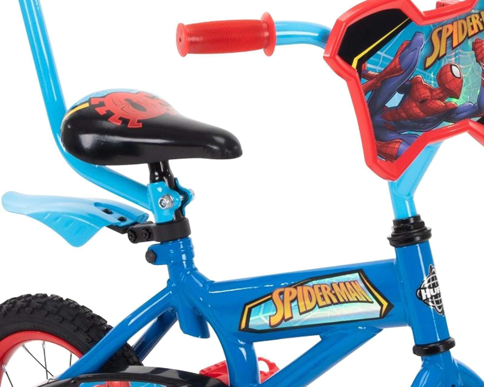 Foto 6 pulgar | Bicicleta Infantil Huffy Spiderman de 12" Azul