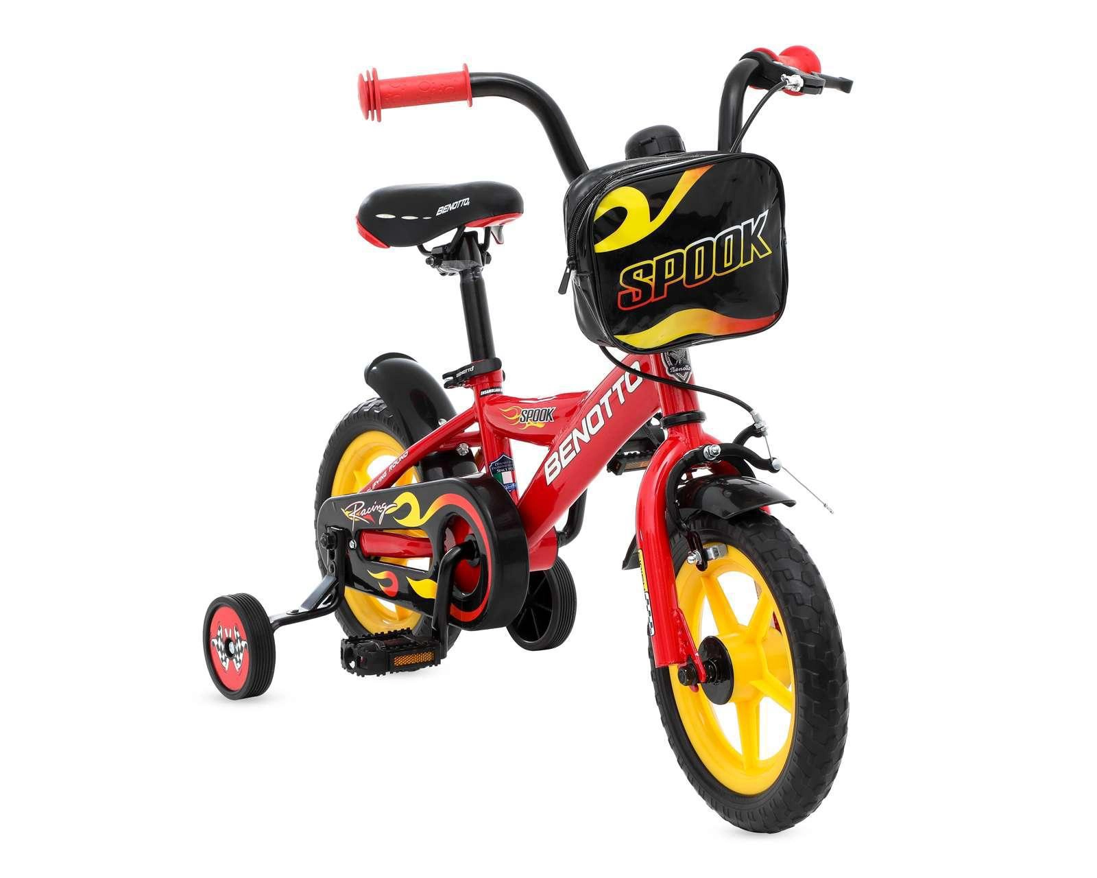 Bicicleta Infantil Spook 12" Rojo