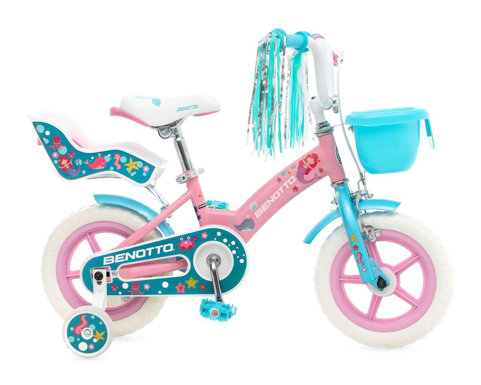 Foto 3 pulgar | Bicicleta Infantil Sea 12" Rosa