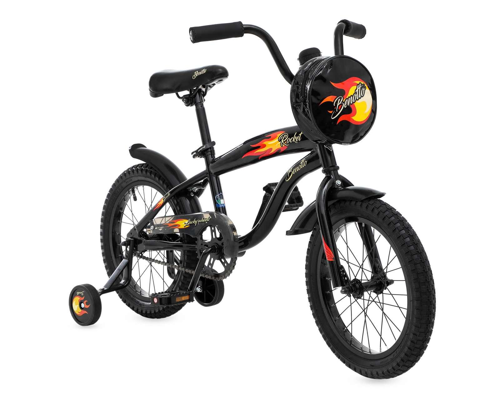 Bicicleta Benotto Rocket 16" Negra