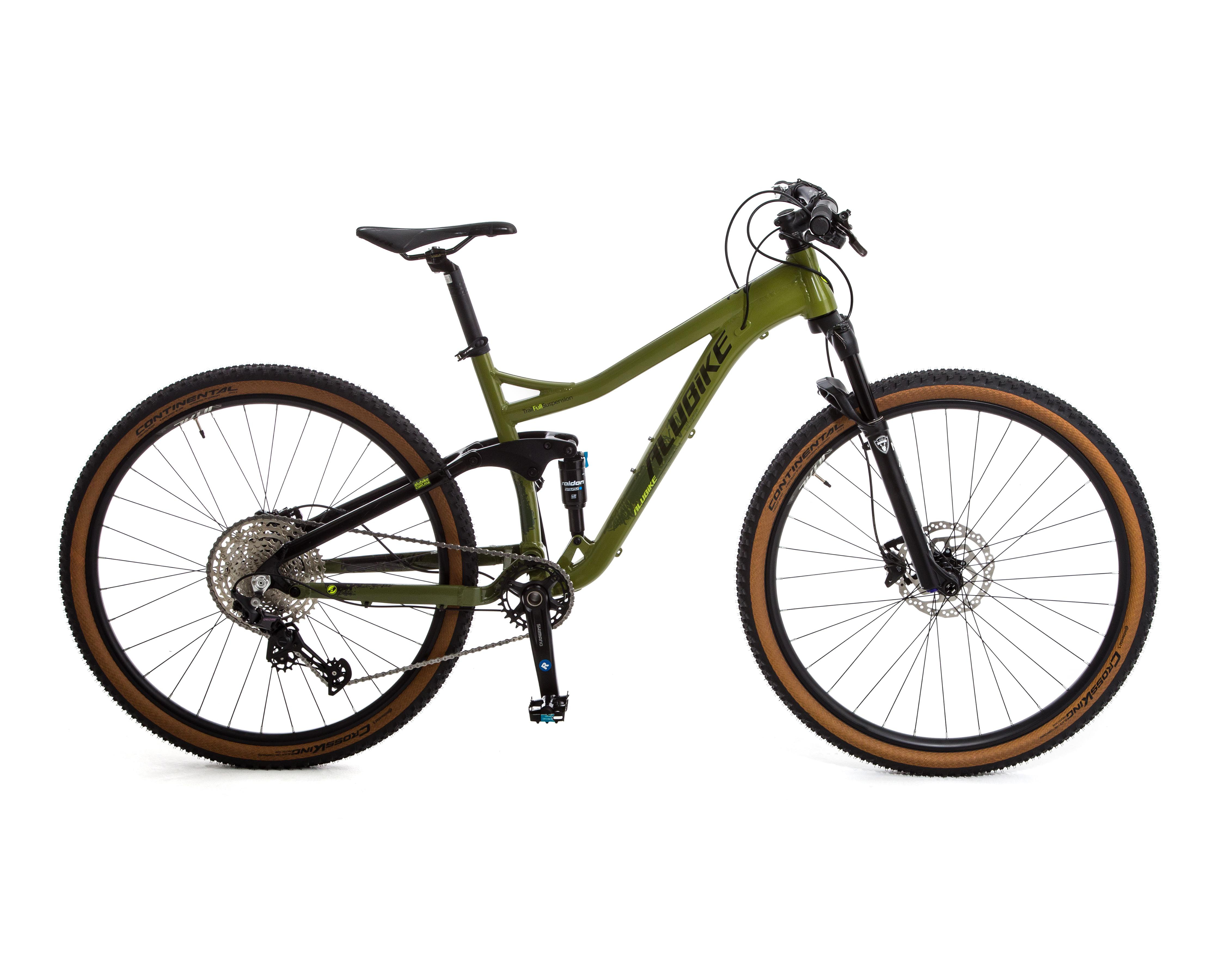Foto 3 pulgar | Bicicleta de Montaña Alubike Ds Xta 29 Pulgadas Verde