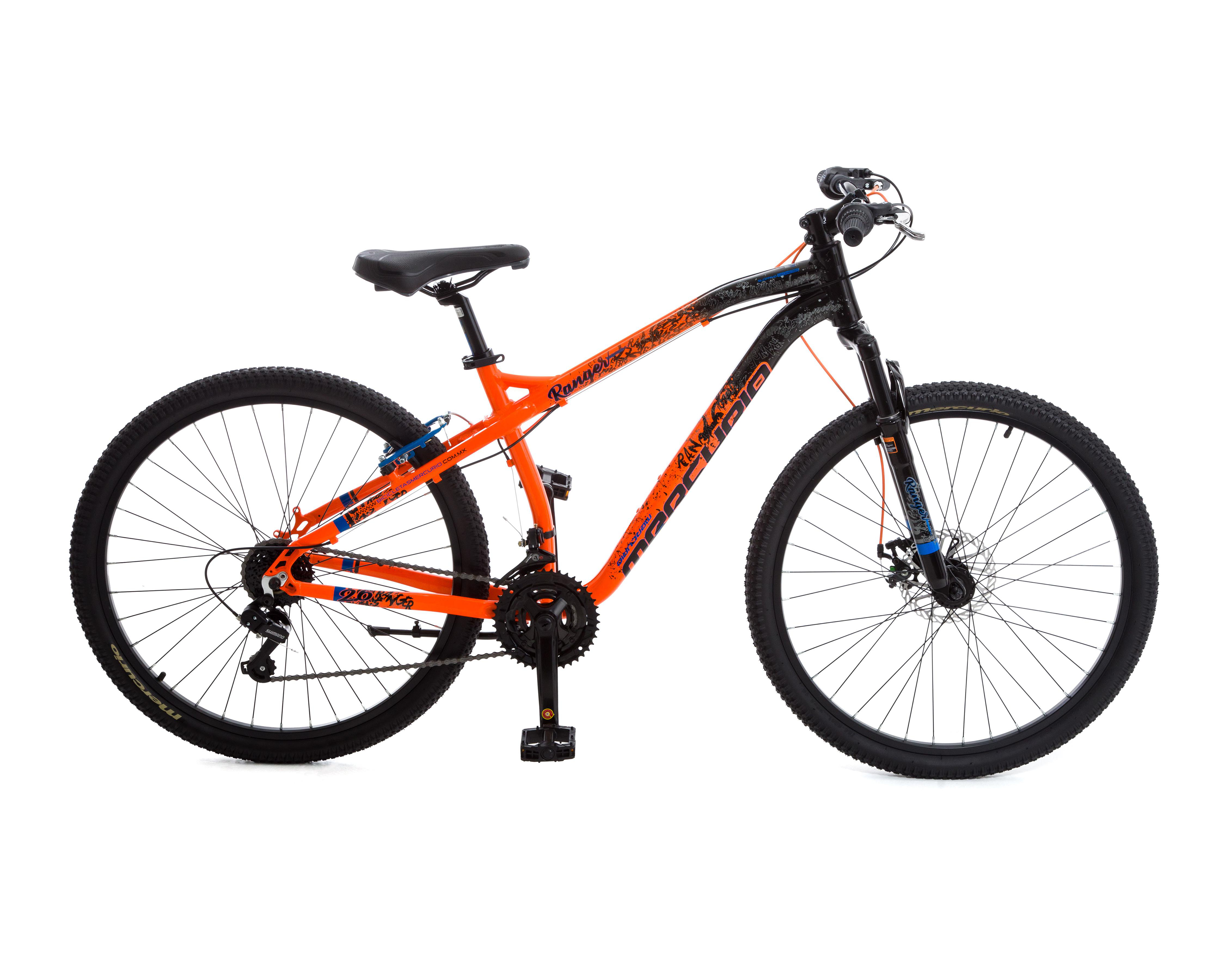 Foto 3 pulgar | Bicicleta de Montaña Mercurio Ranger 26 Anaranjada