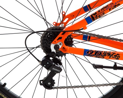 Foto 5 | Bicicleta de Montaña Mercurio Ranger 26 Anaranjada