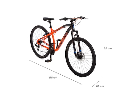 Foto 6 | Bicicleta de Montaña Mercurio Ranger 26 Anaranjada