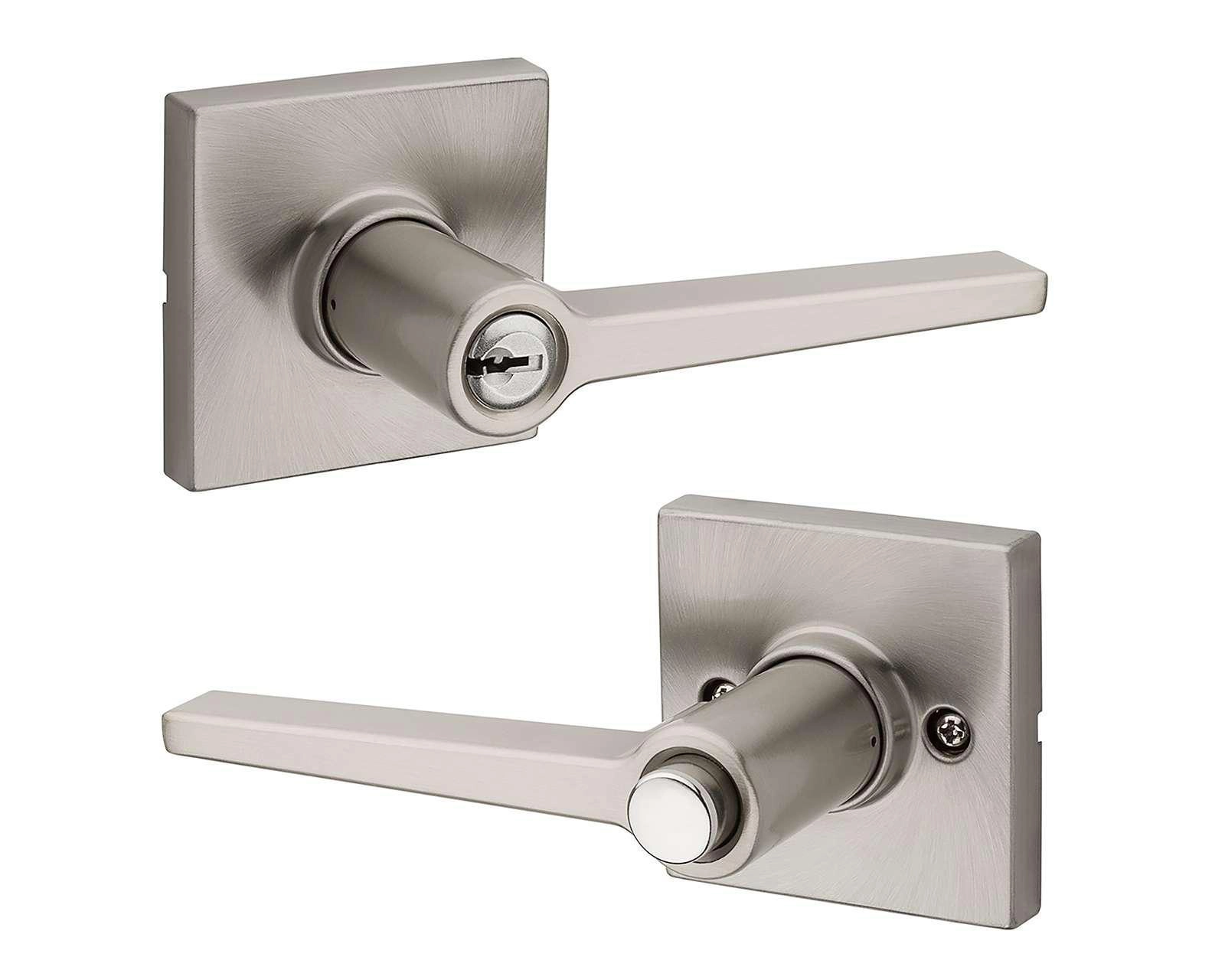 Foto 4 pulgar | Manija Kwikset Daylon para Puerta Interior Niquel