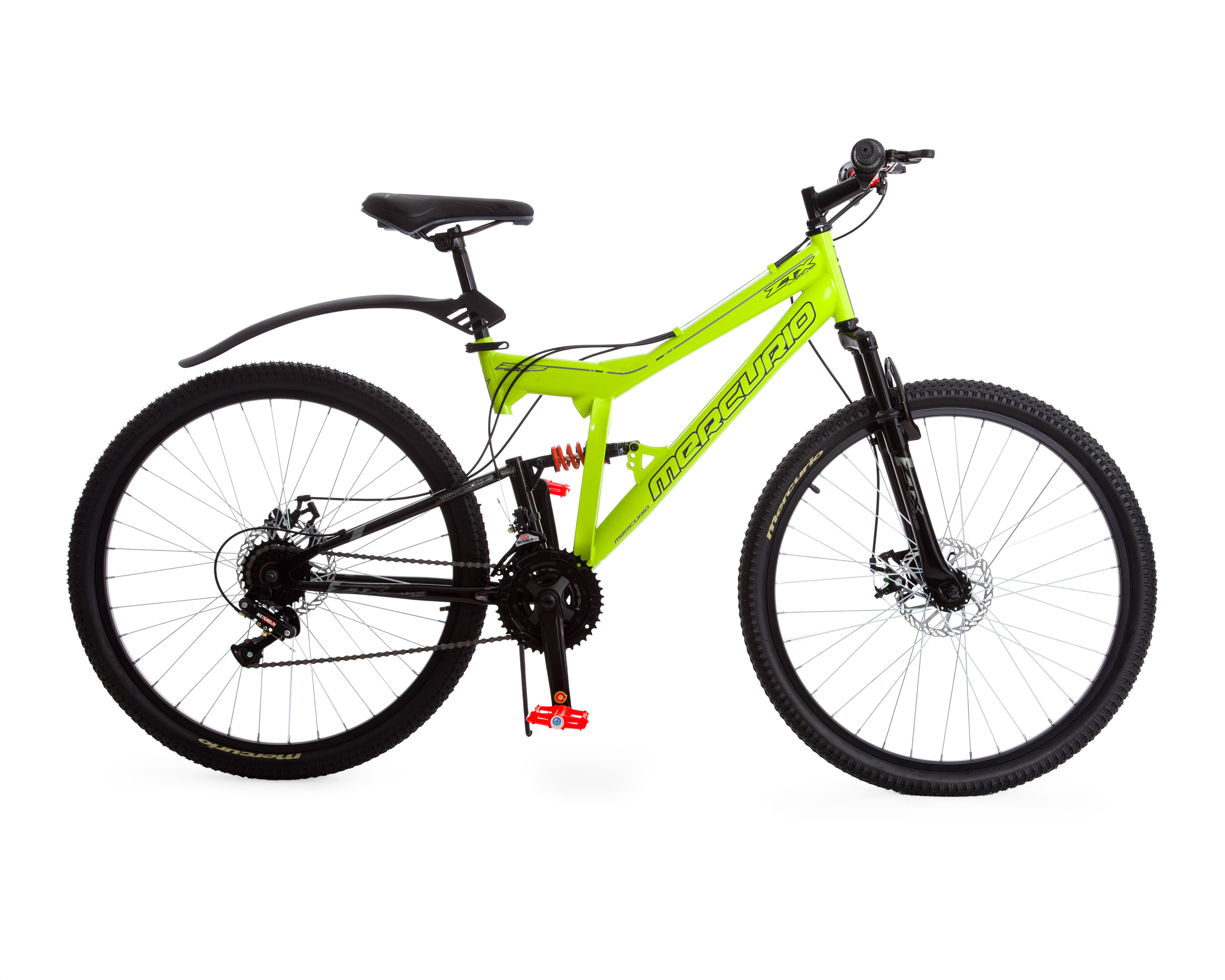 Foto 3 pulgar | Bicicleta de Montaña Mercurio DS ZTX 26 Lima Rodada 26 Verde