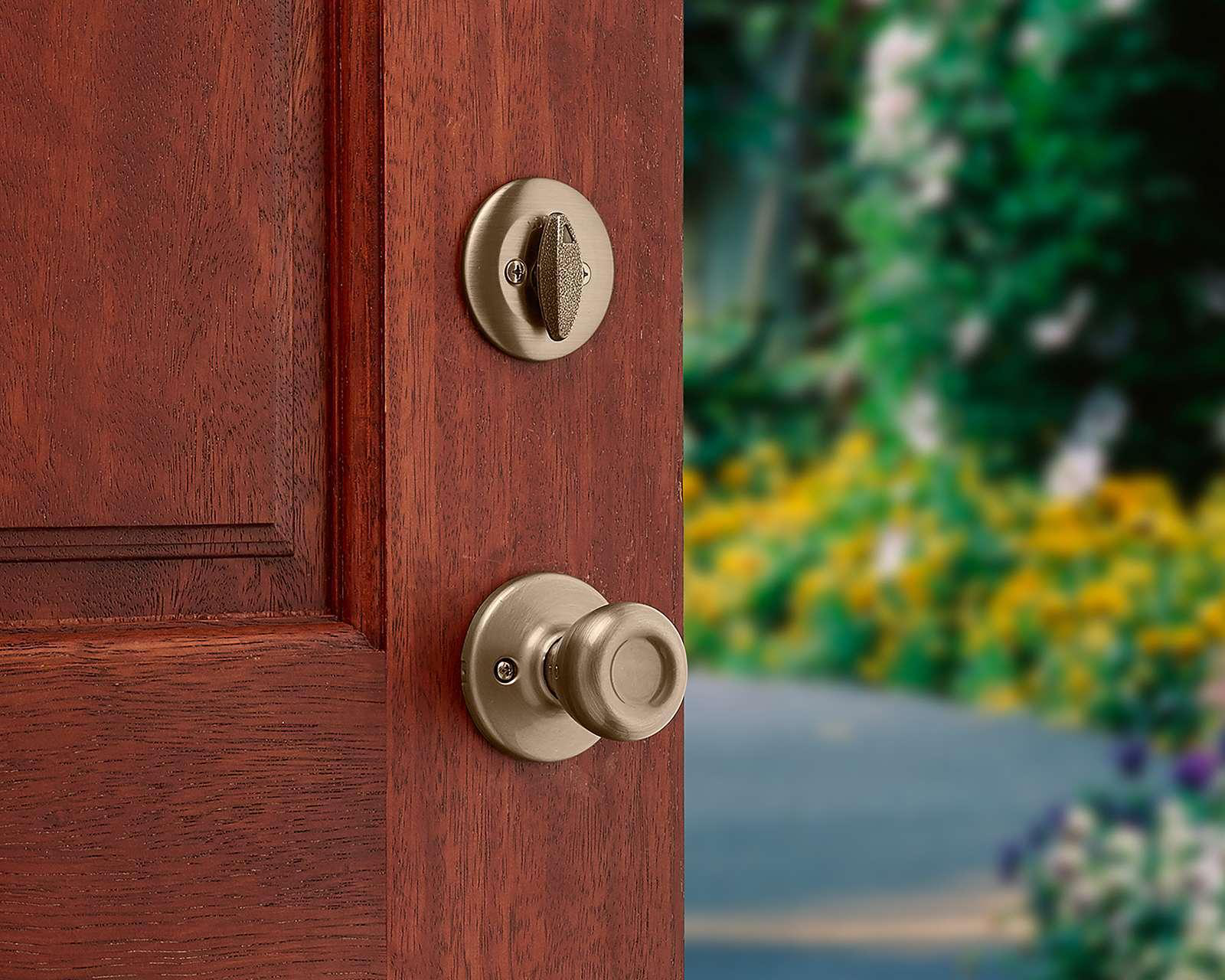 Foto 3 | Gatillo Kwikset Belleview para Puerta Principal Latón