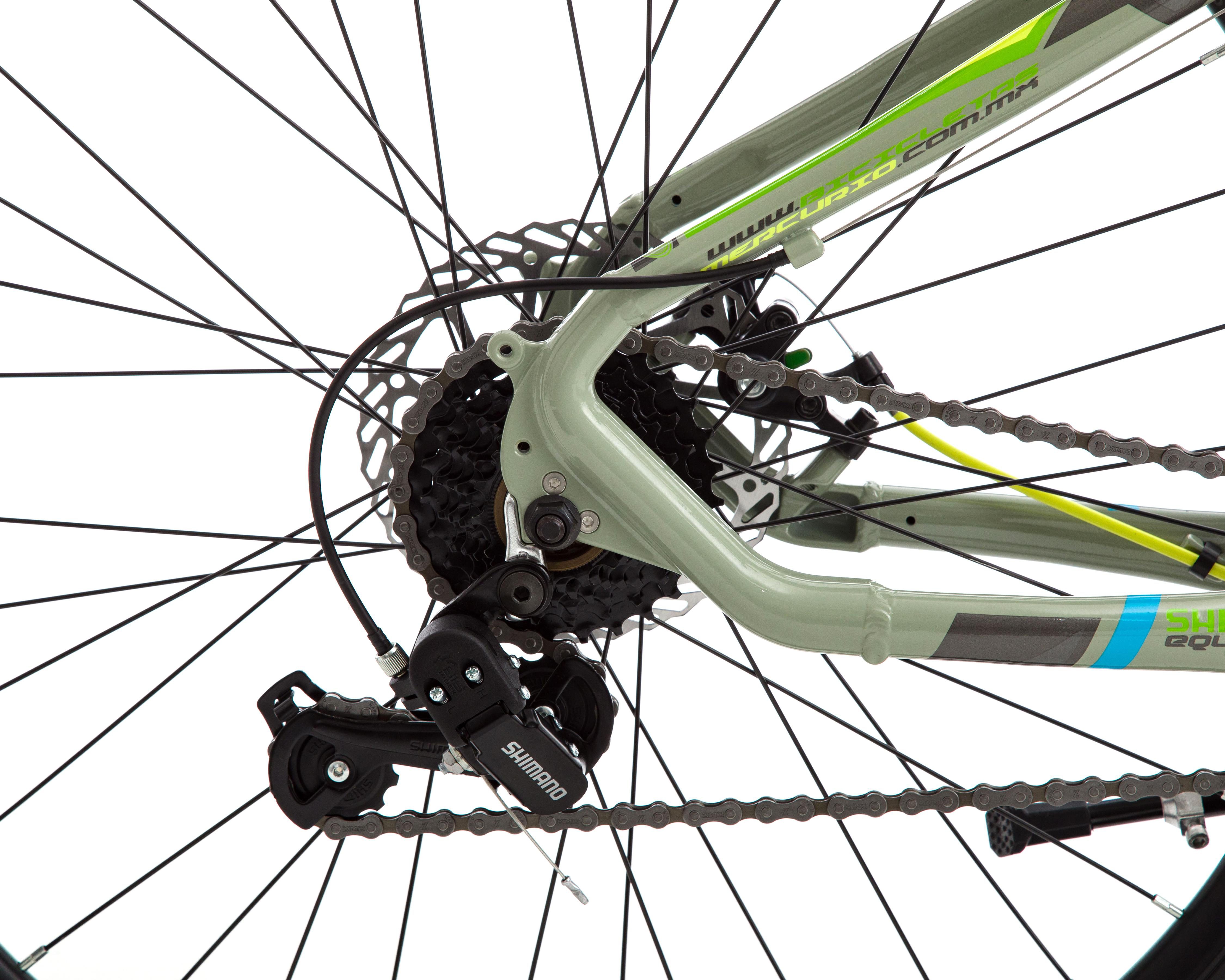 Foto 5 | Bicicleta de Montaña Mercurio Ranger Rodada 27.5 Gris