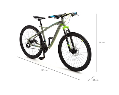 Foto 6 | Bicicleta de Montaña Mercurio Ranger Rodada 27.5 Gris