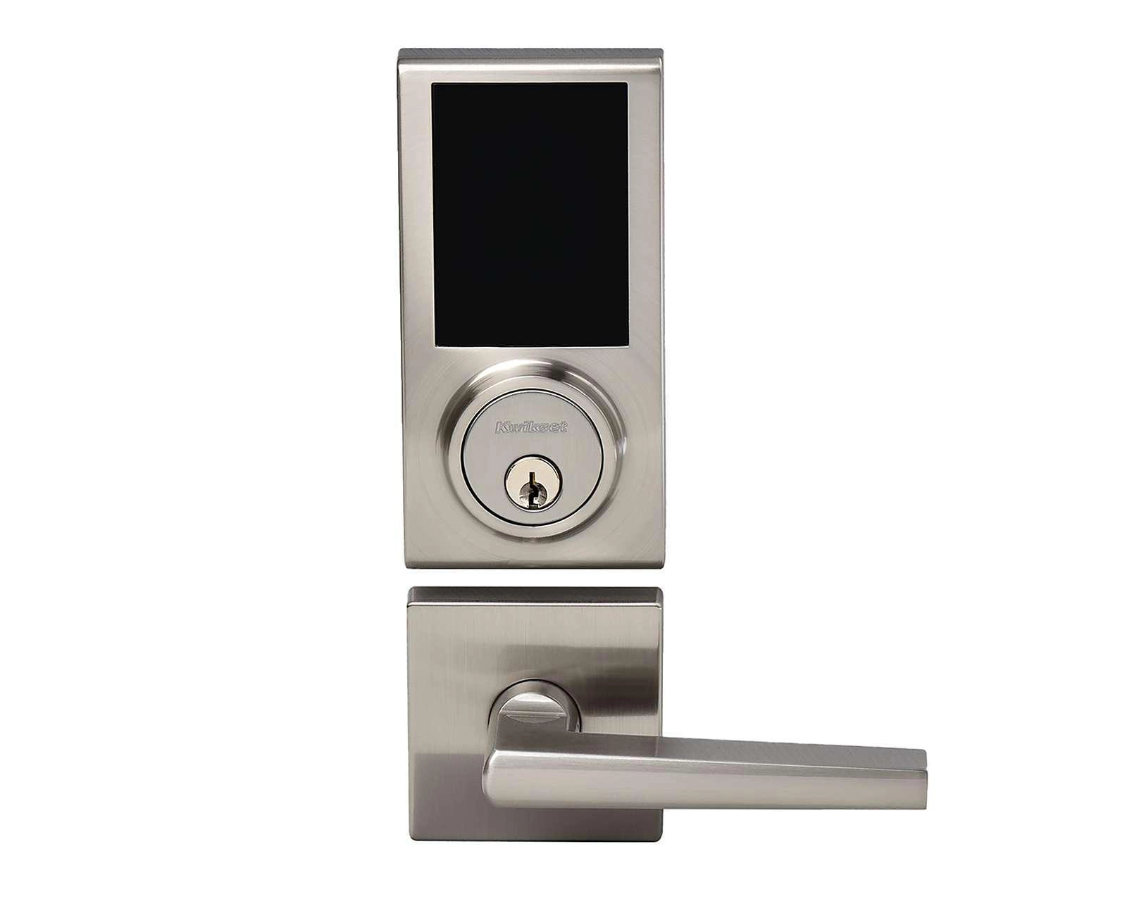 Foto 3 pulgar | Cerrojo Electrónico Kwikset 274+ manija para Puerta Principal con Manija y Pantalla Táctil