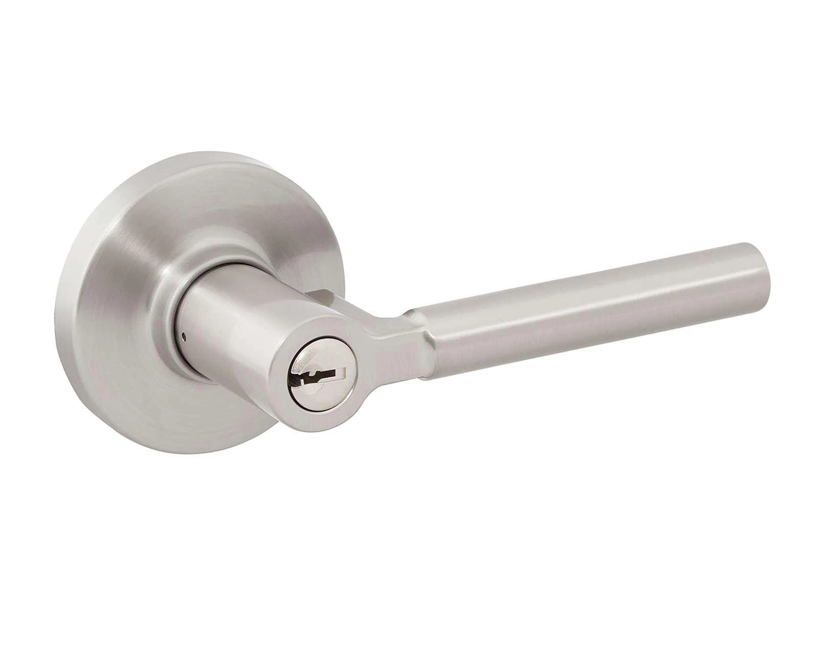 Foto 2 pulgar | Manija Kwikset Rimini para Puerta Principal Níquel