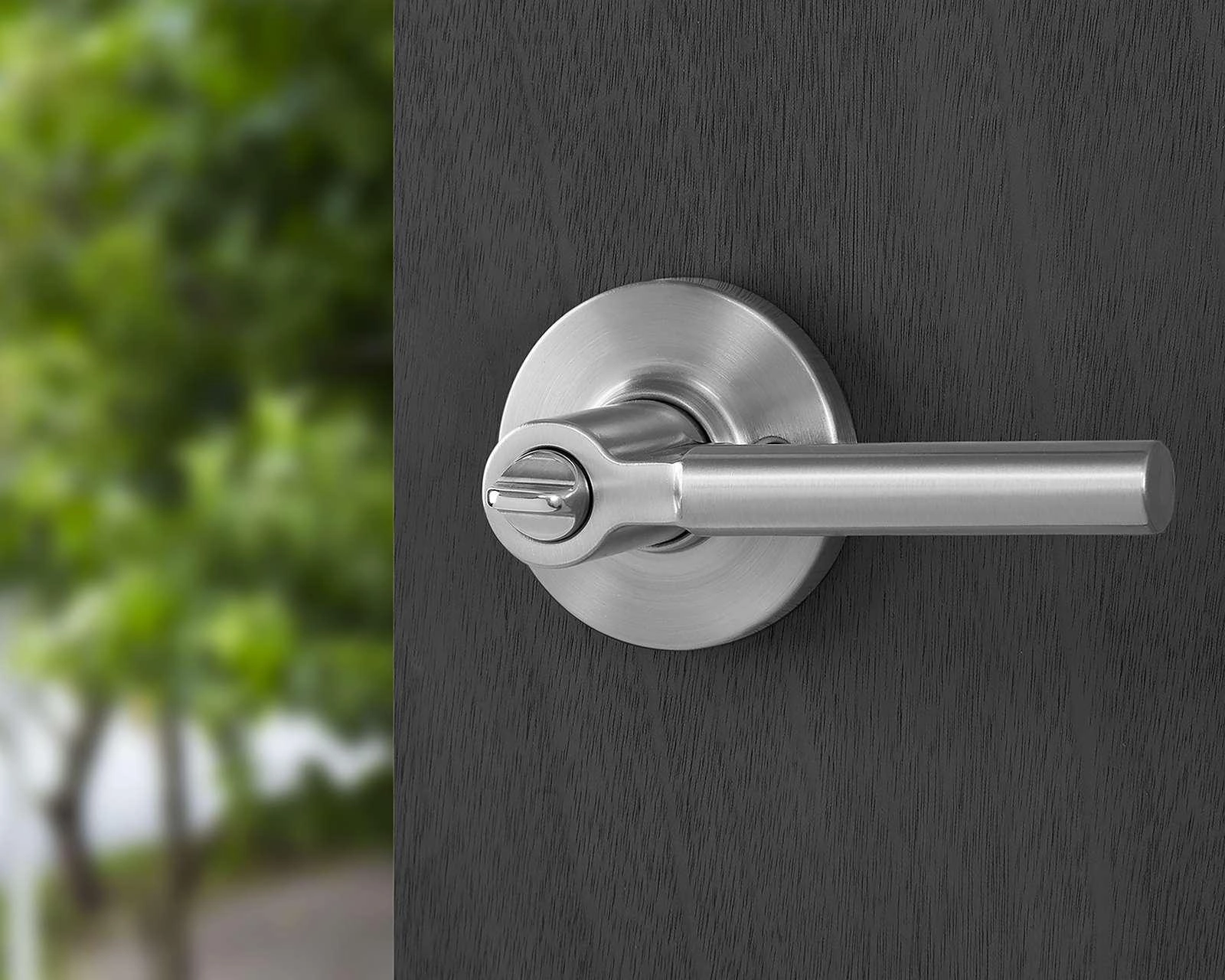 Foto 5 pulgar | Manija Kwikset Rimini para Puerta Principal Níquel
