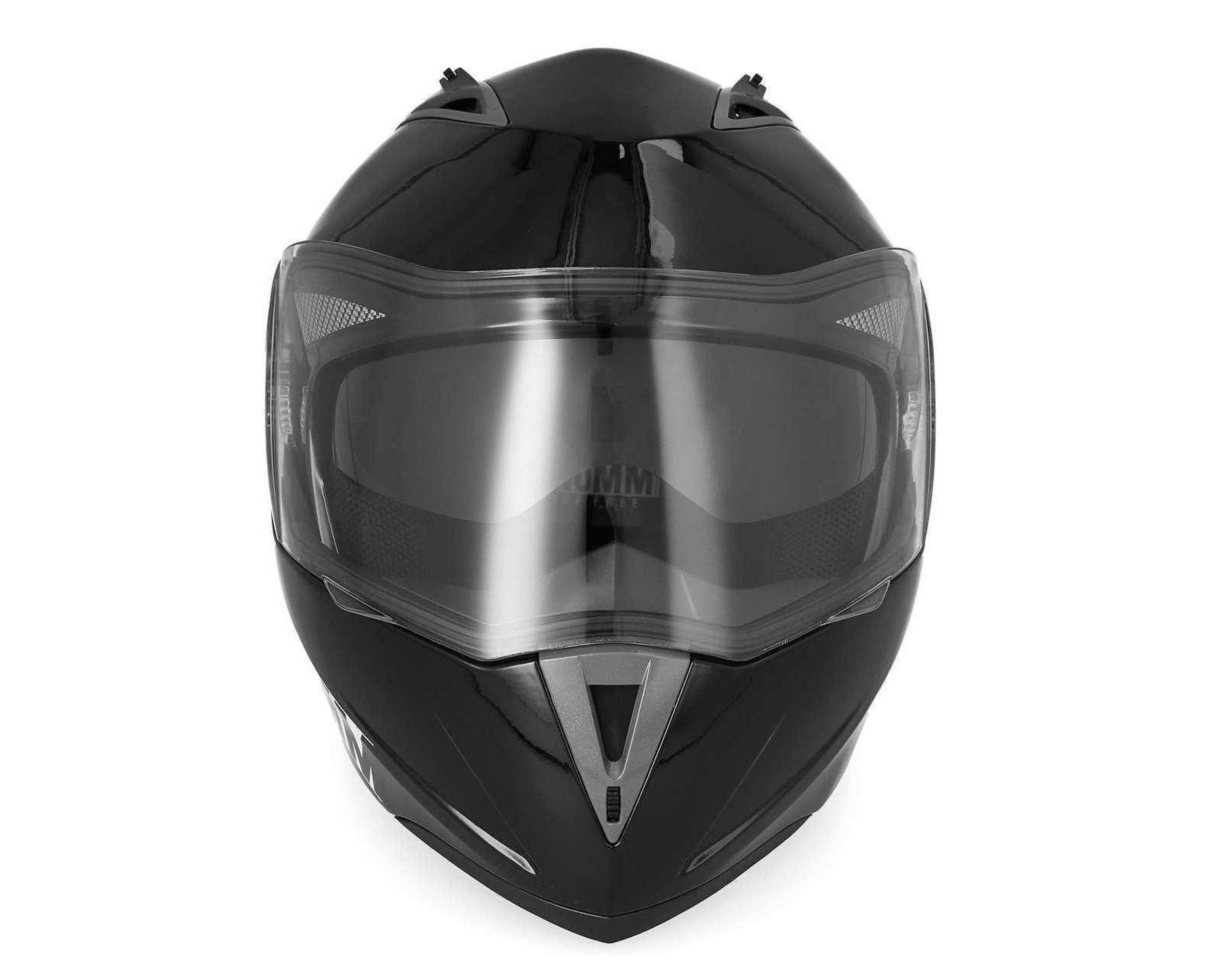 Foto 7 pulgar | Casco para Motociclista Brumm Extragrande Negro