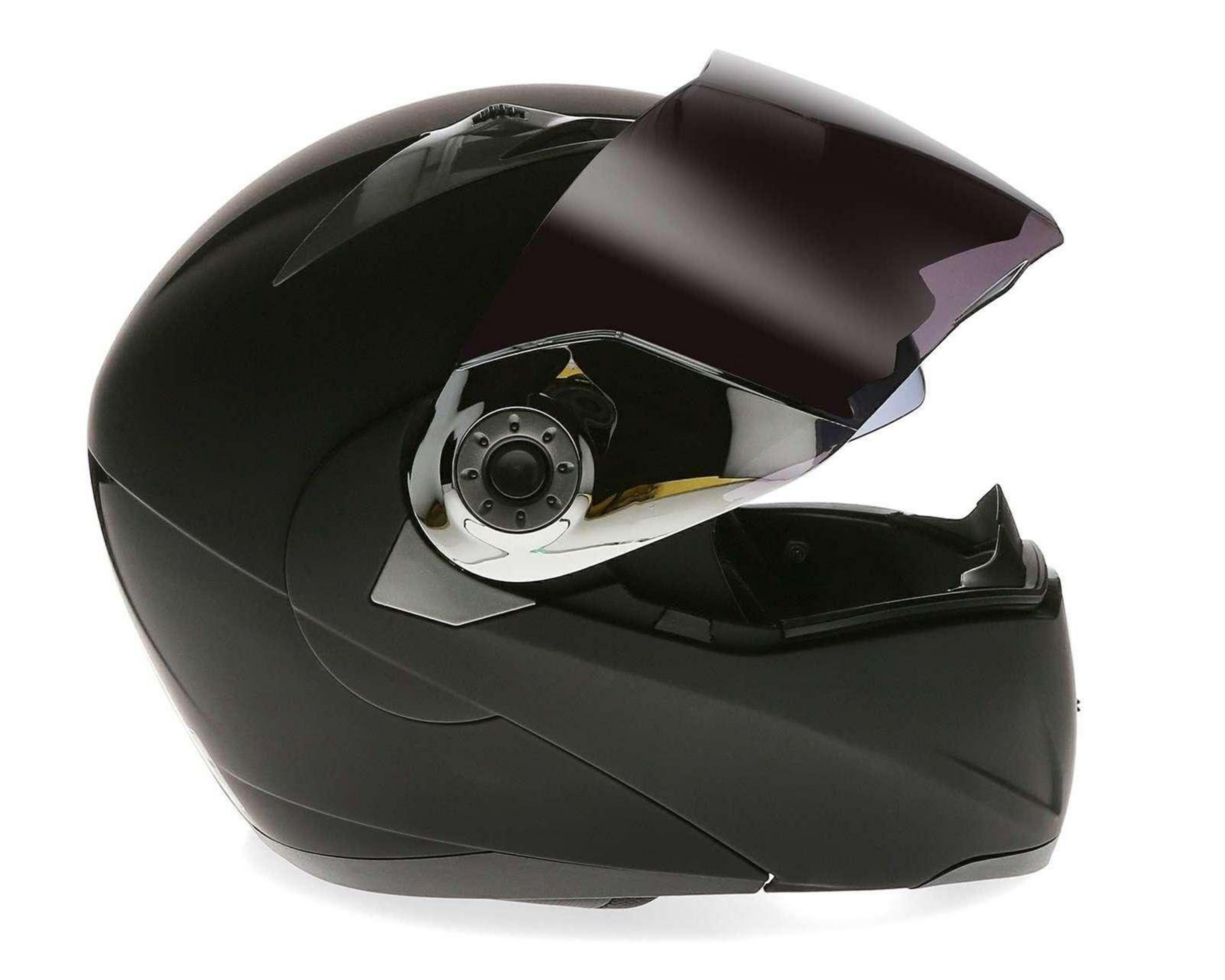 Foto 2 | Casco para Motociclista Brumm Extragrande Abatible Negro