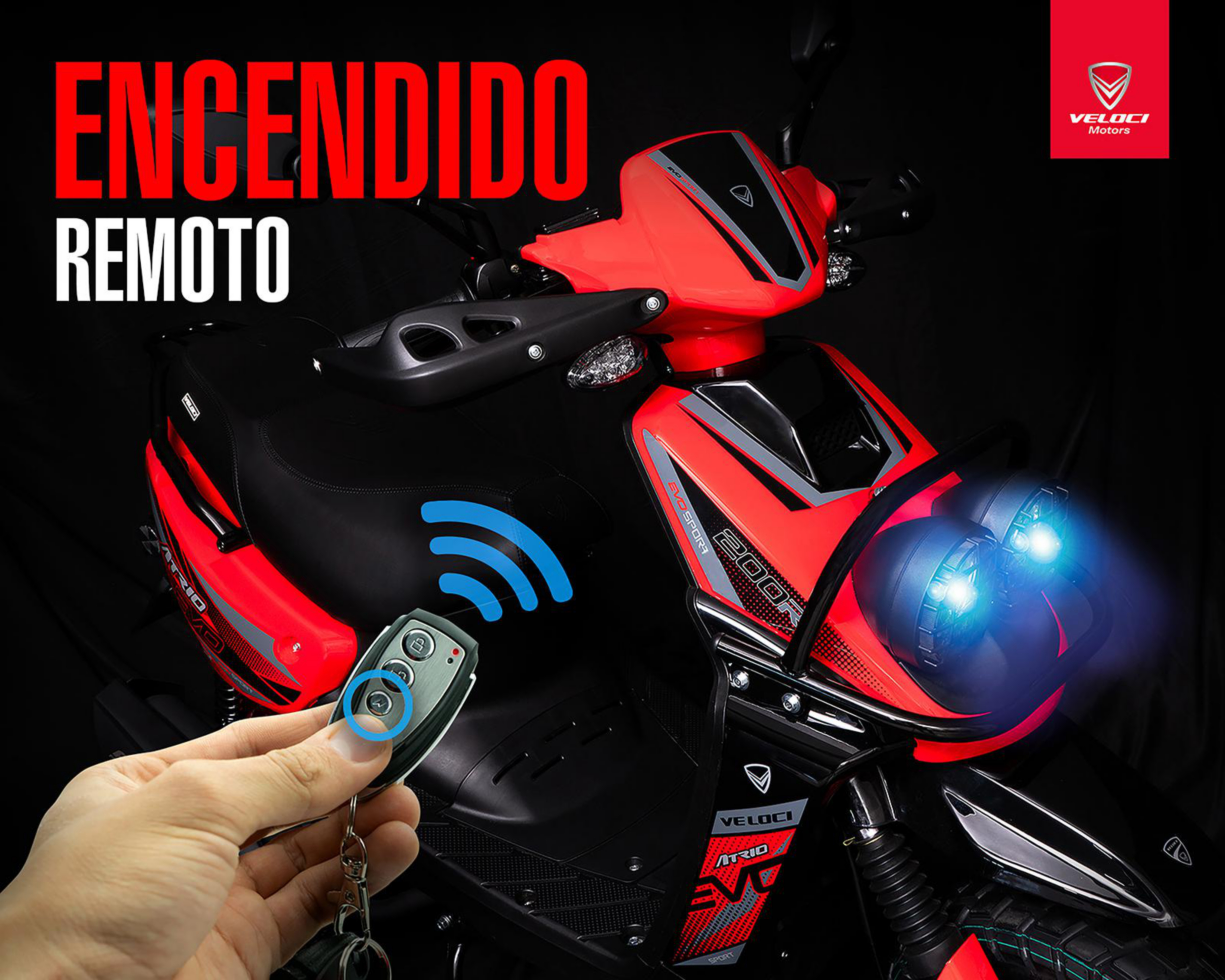 Foto 7 pulgar | Motocicleta Veloci Atrio Evo Sport 200 cc 2026