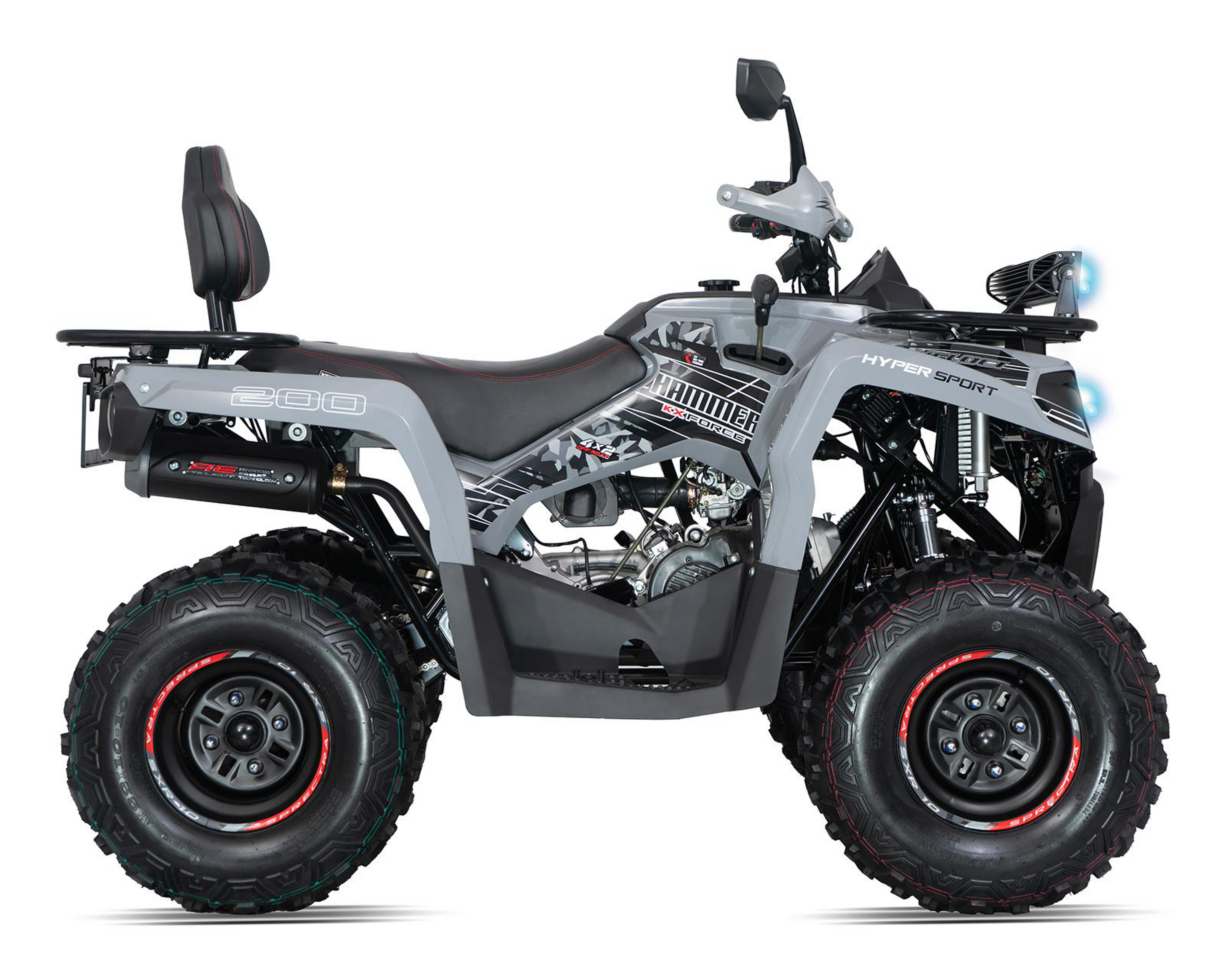 Foto 3 pulgar | Cuatrimoto Veloci Hammer KX Force 200 cc 2026