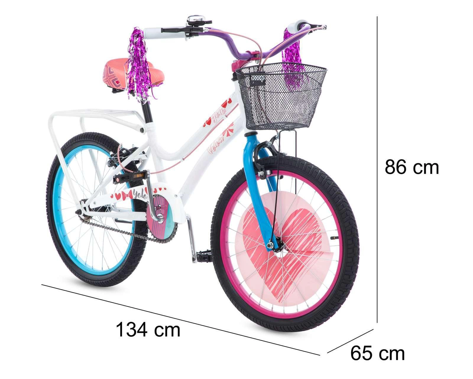 Foto 7 pulgar | Bicicleta Veloci Yolo 20" Multicolor