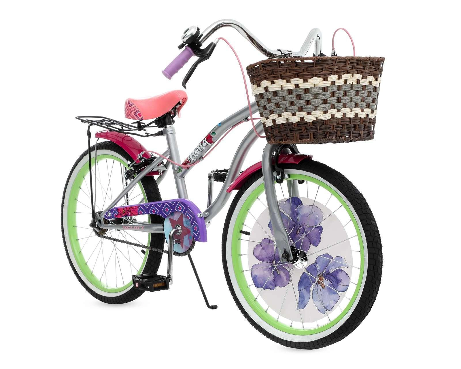 Bicicleta Freestyle Veloci Aloha 20" Plateada