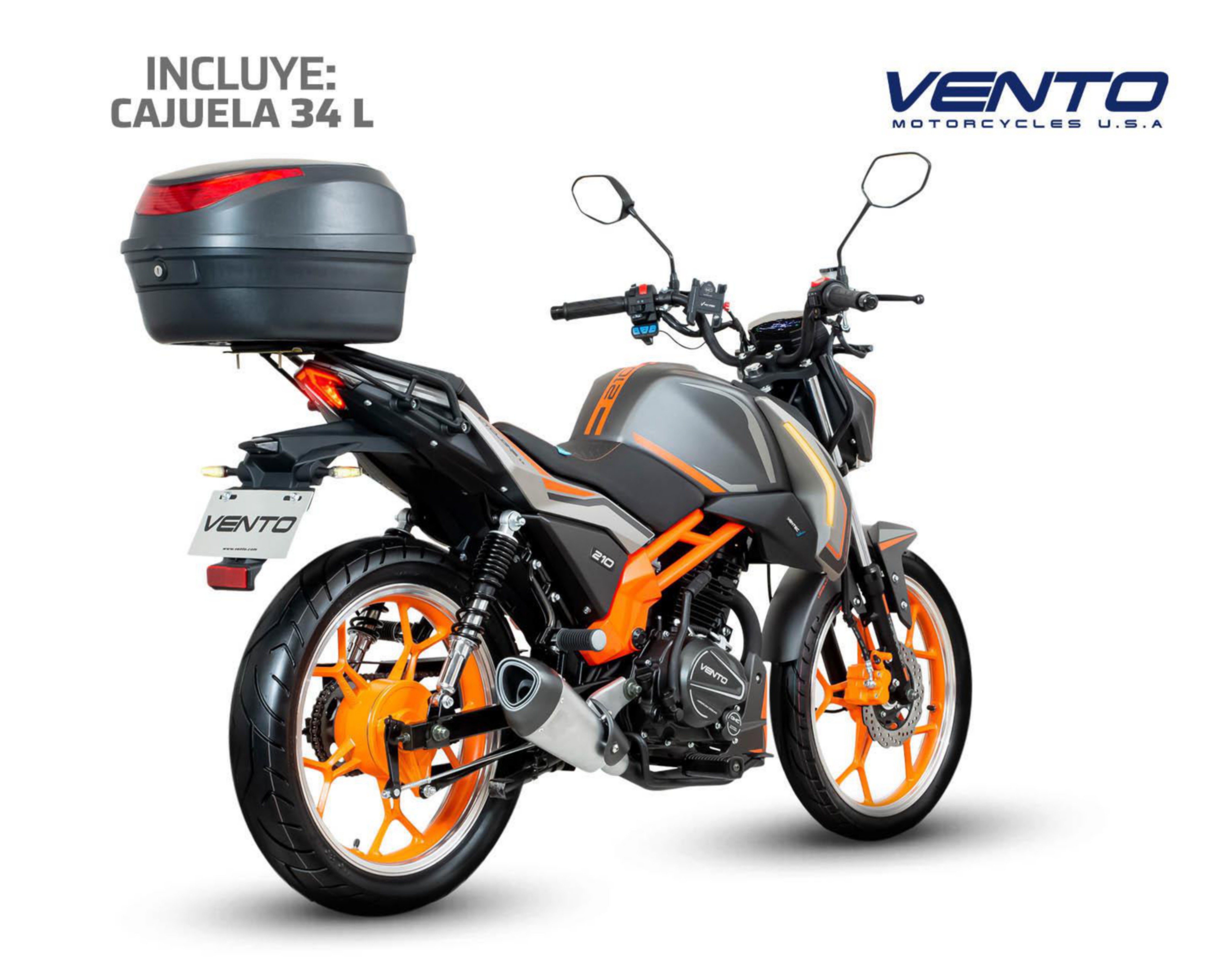 Foto 3 pulgar | Motocicleta Vento Cyclone 2.0 210 cc 2026