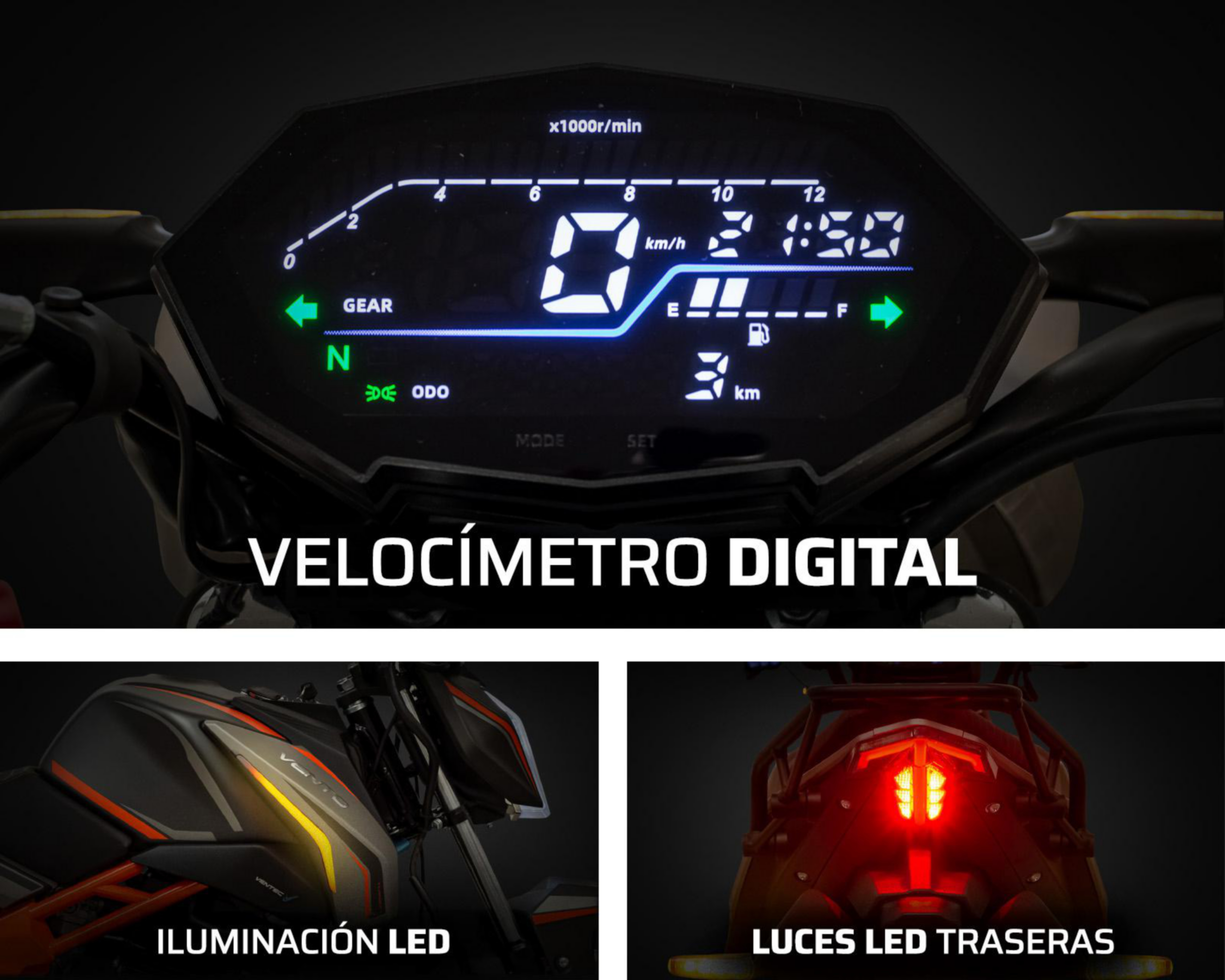 Foto 7 pulgar | Motocicleta Vento Cyclone 2.0 210 cc 2026