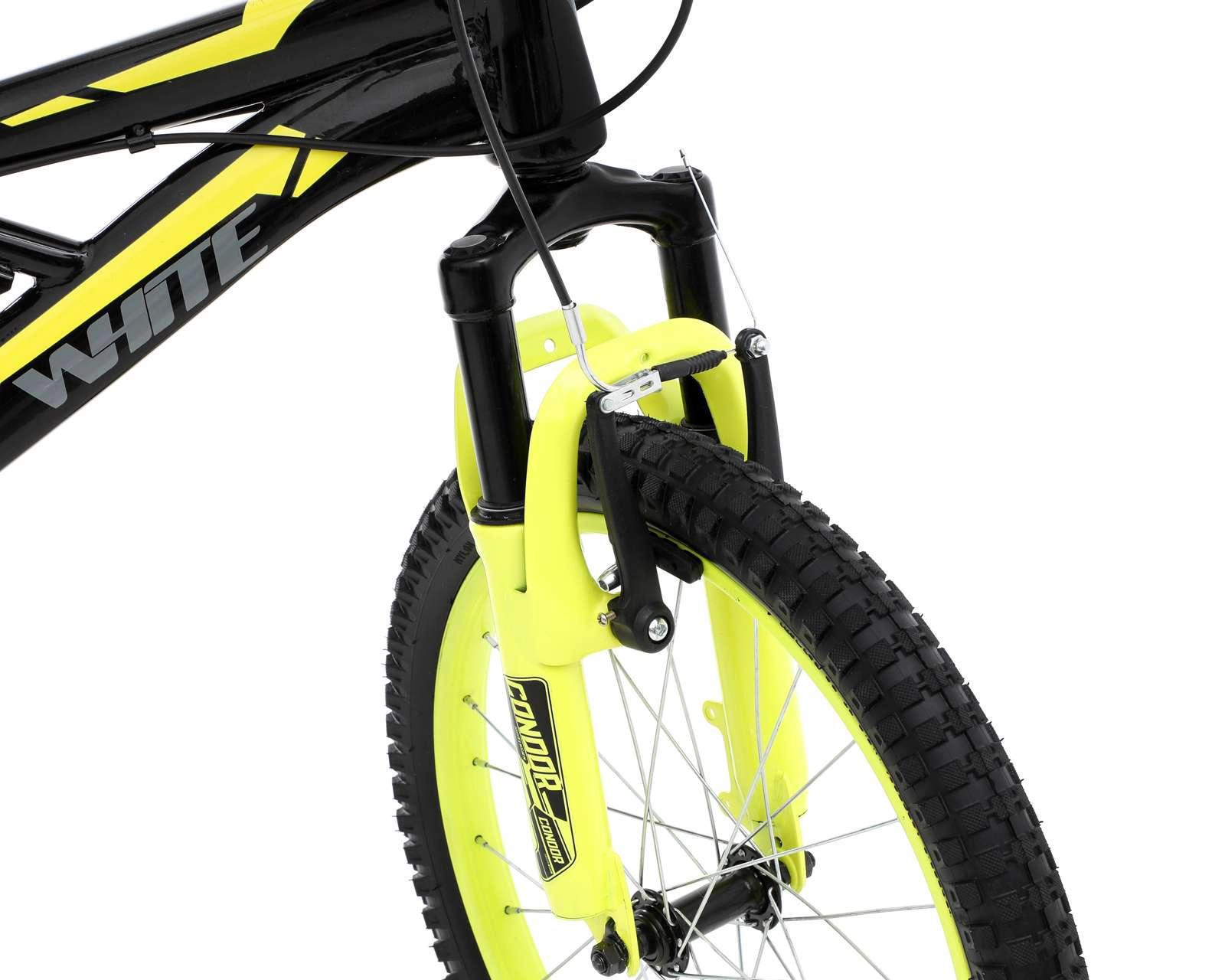 Foto 7 | Bicicleta Infantil White S2 20" Negra