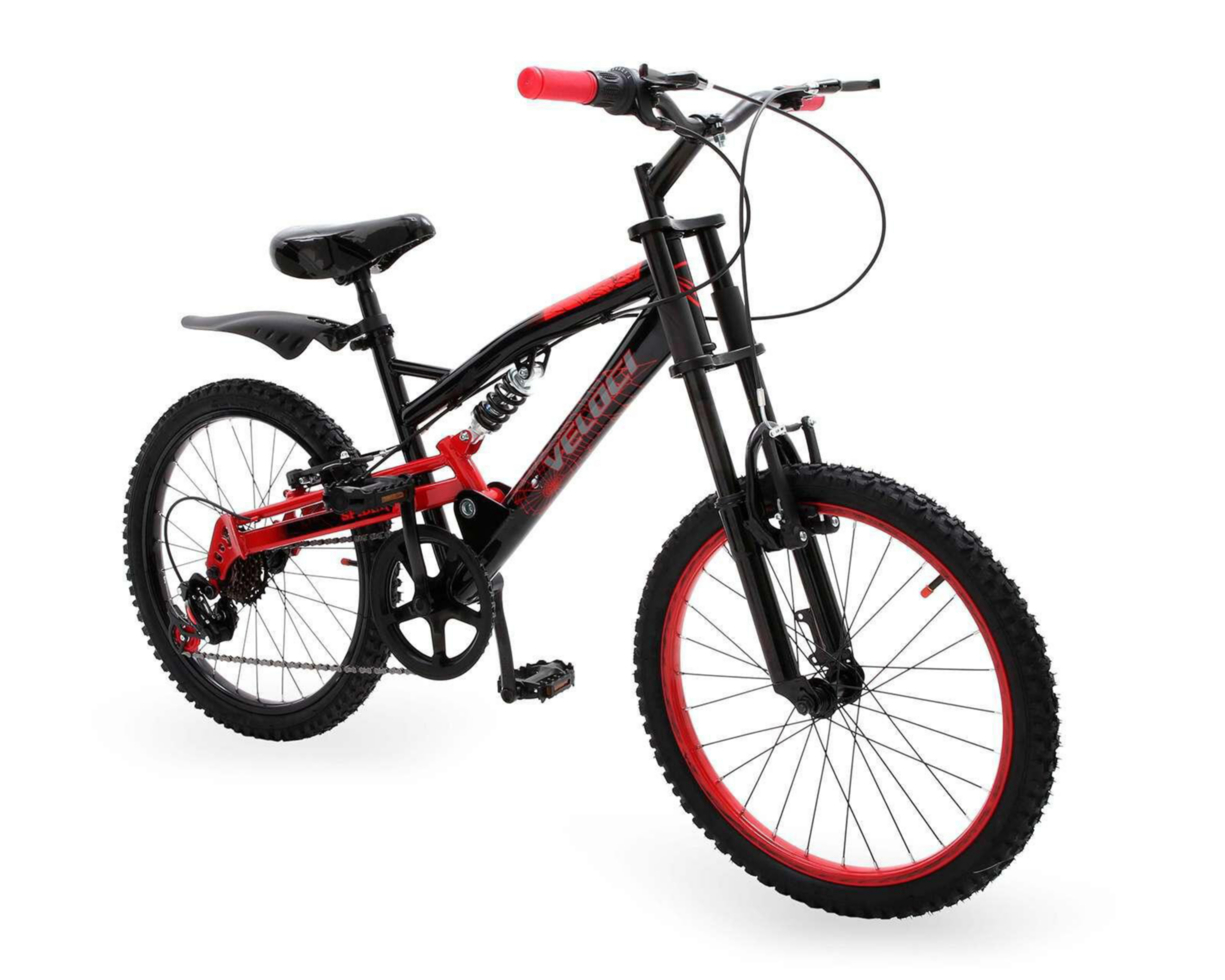 Bicicleta Infantil Spider 20" Negro