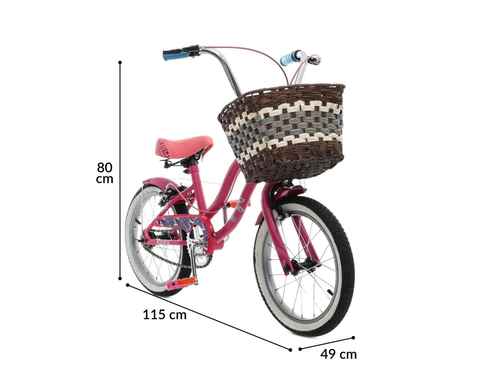 Foto 7 | Bicicleta Infantil Veloci Lips 16" Rosa