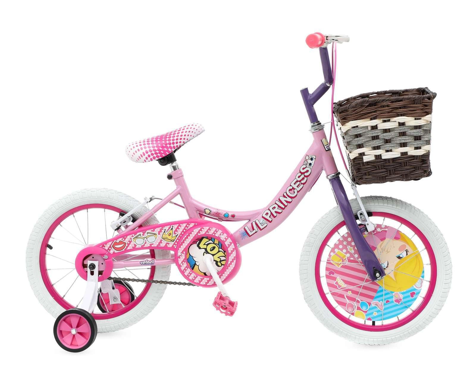 Foto 3 pulgar | Bicicleta Infantil Veloci Lil Princess 16" Rosa