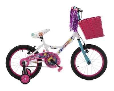 Foto 2 | Bicicleta Infantil Cheerleader de 16" Blanco