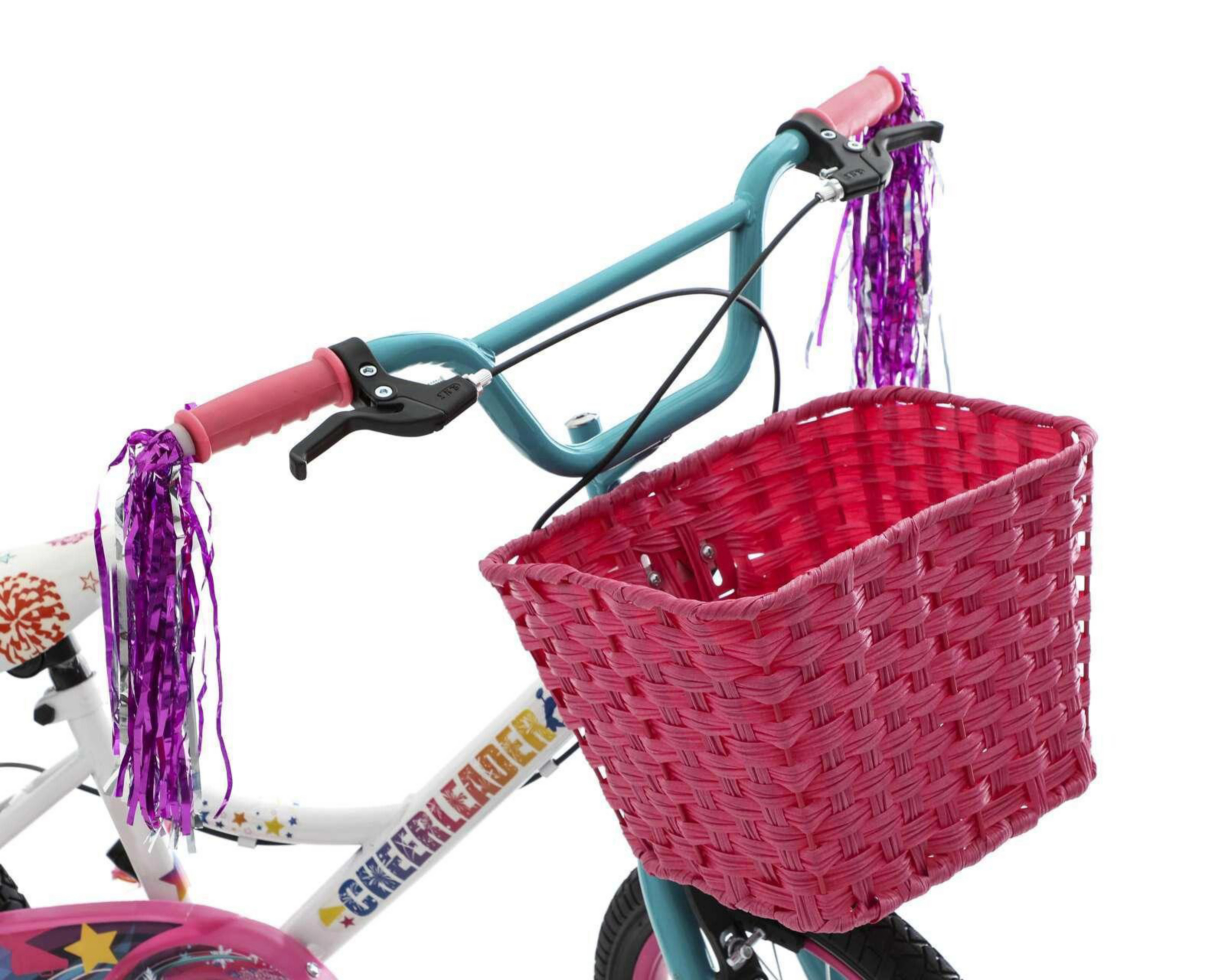 Foto 4 pulgar | Bicicleta Infantil Cheerleader de 16" Blanco