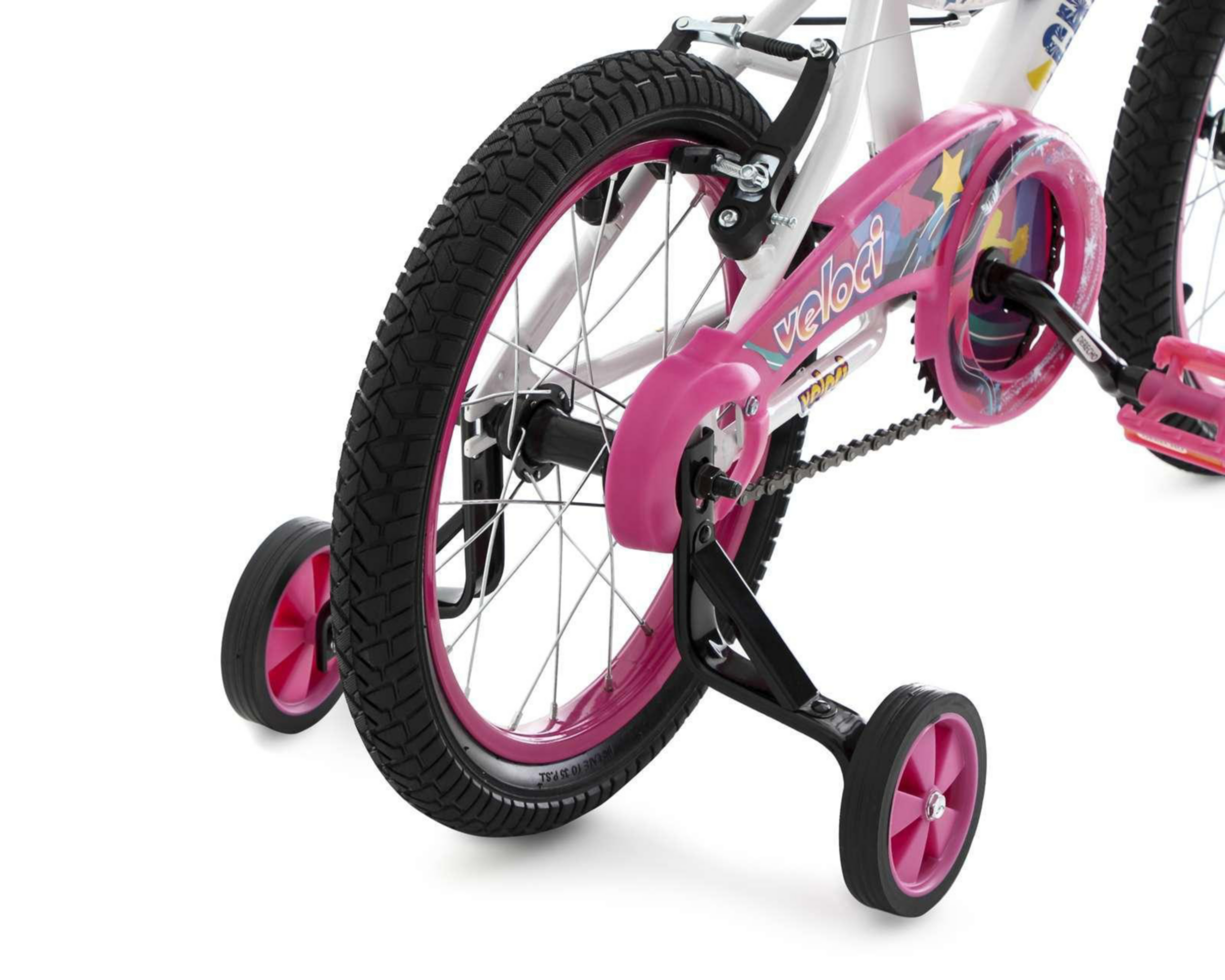 Foto 6 pulgar | Bicicleta Infantil Cheerleader de 16" Blanco