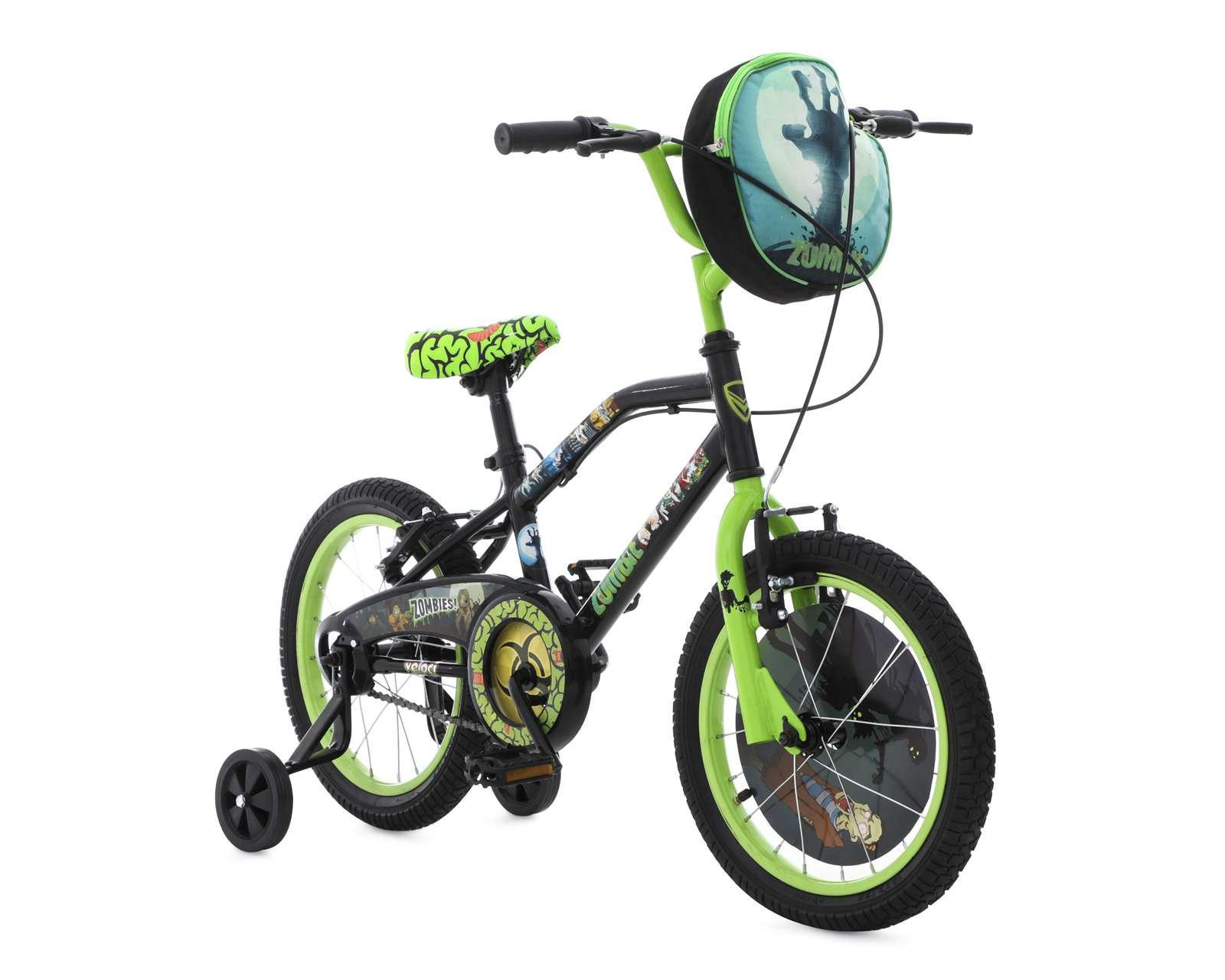 Foto 2 pulgar | Bicicleta Infantil Veloci Zombie 16" Verde