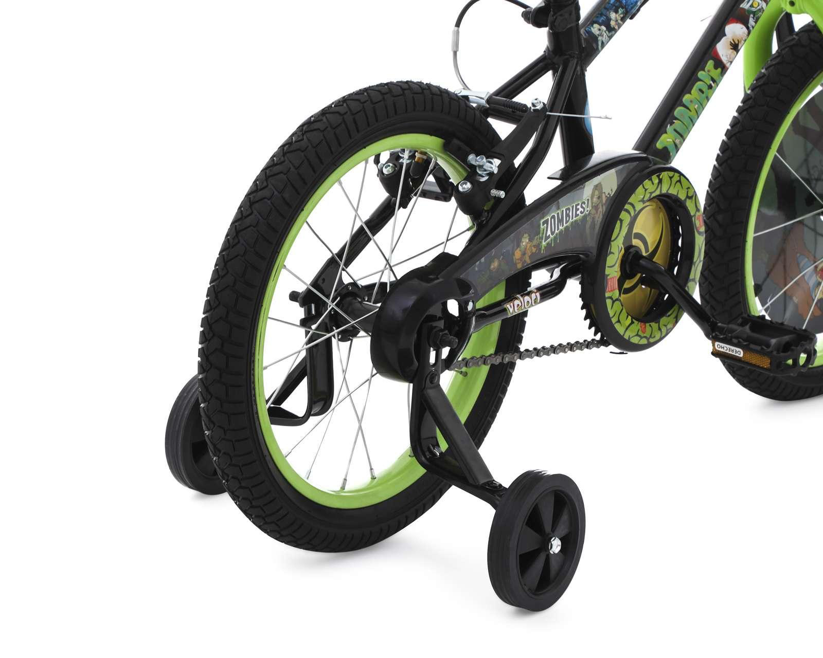 Foto 4 | Bicicleta Infantil Veloci Zombie 16" Verde