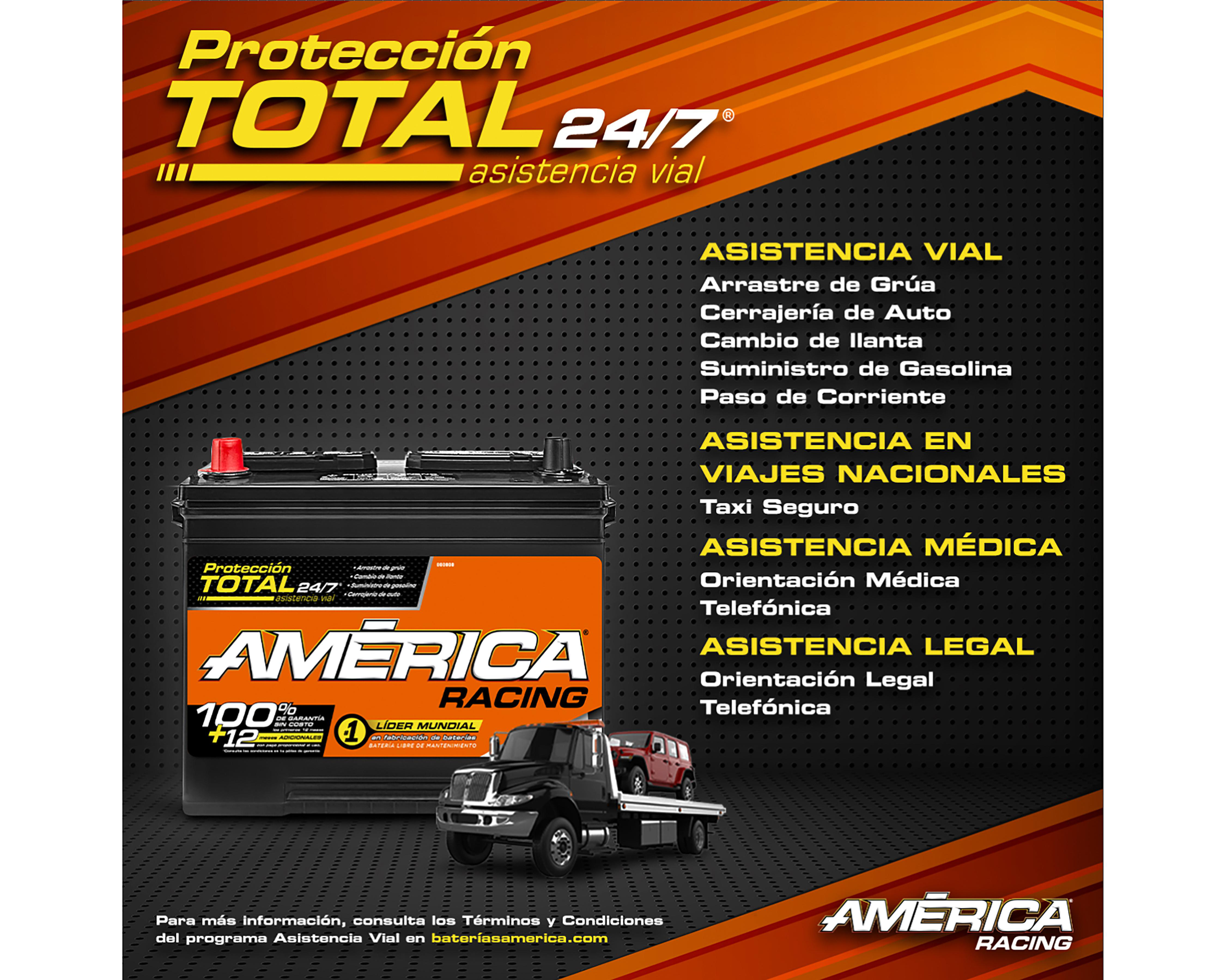 Foto 4 | Acumulador América AM-35-550