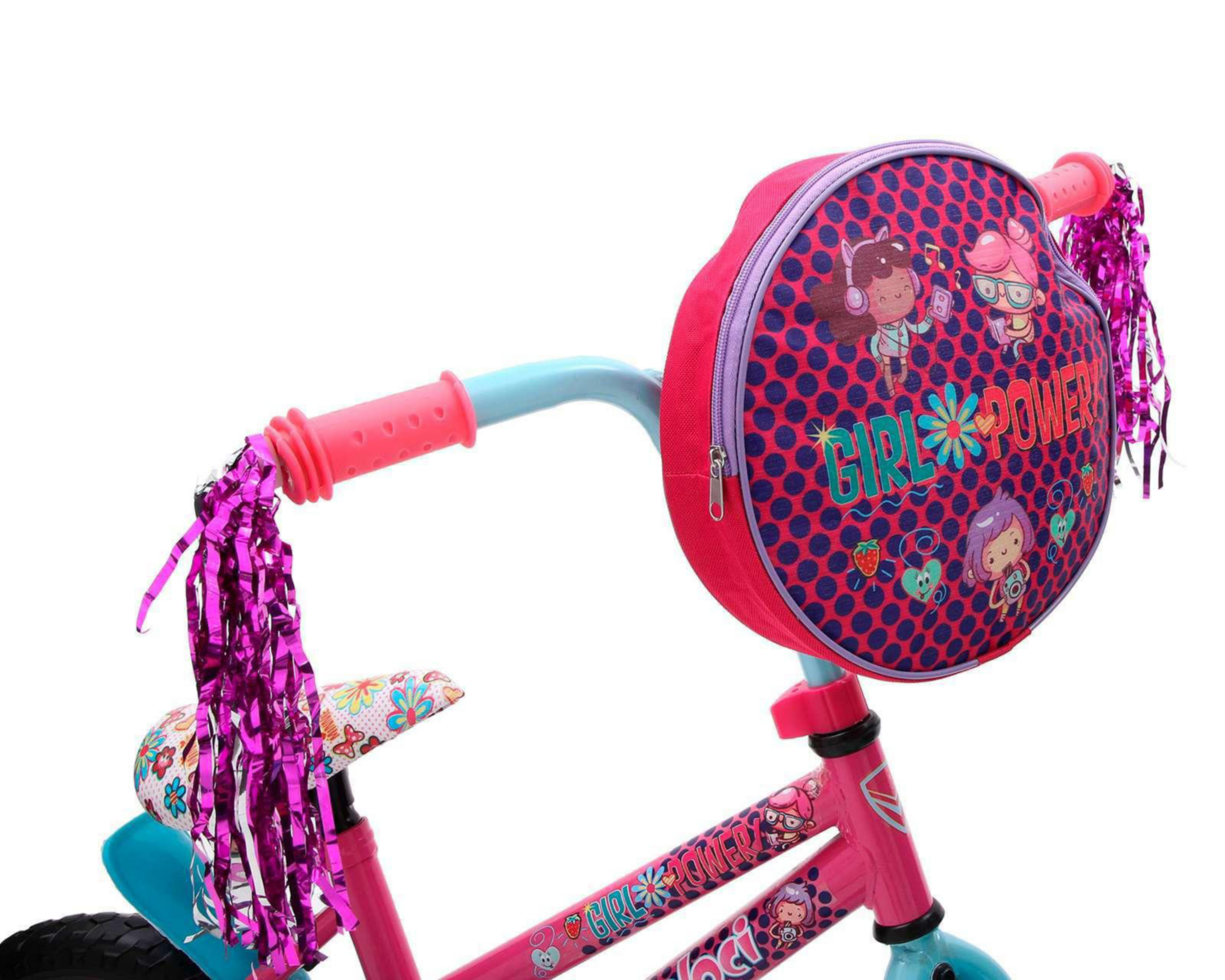 Foto 4 pulgar | Bicicleta Infantil Veloci Girl Power 12" Rosa