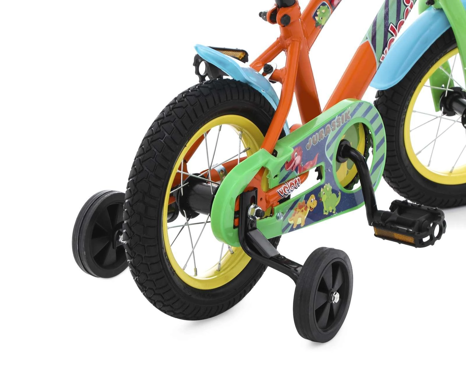 Foto 5 pulgar | Bicicleta Infantil Veloci Dinos de 12" Anaranjado