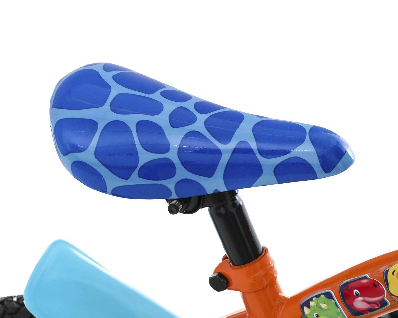 Foto 6 pulgar | Bicicleta Infantil Veloci Dinos de 12" Anaranjado