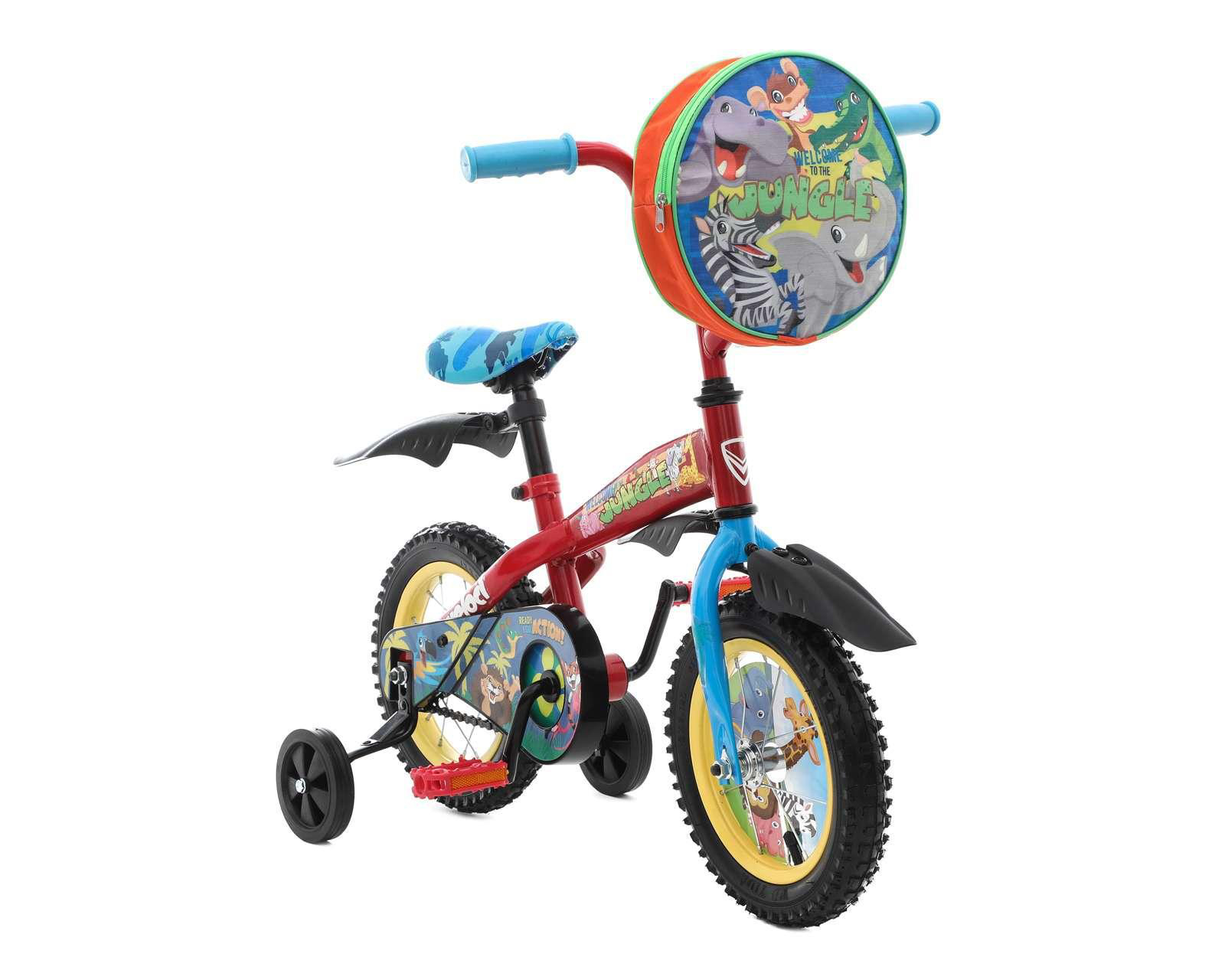 Foto 2 pulgar | Bicicleta Infantil Veloci Jungle 12" Roja