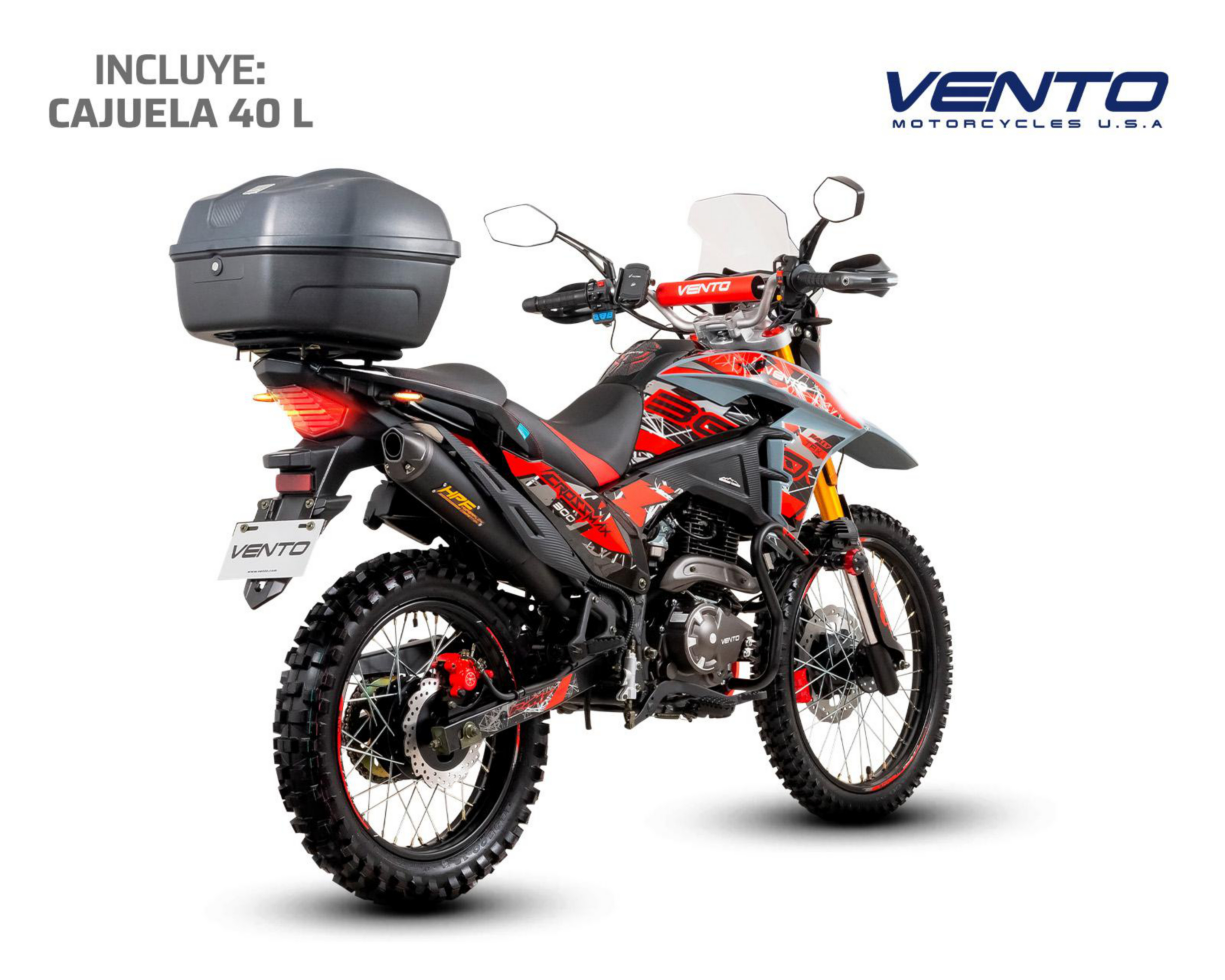 Foto 3 pulgar | Motocicleta Vento Crossmax Rally TRX 300 cc 2025