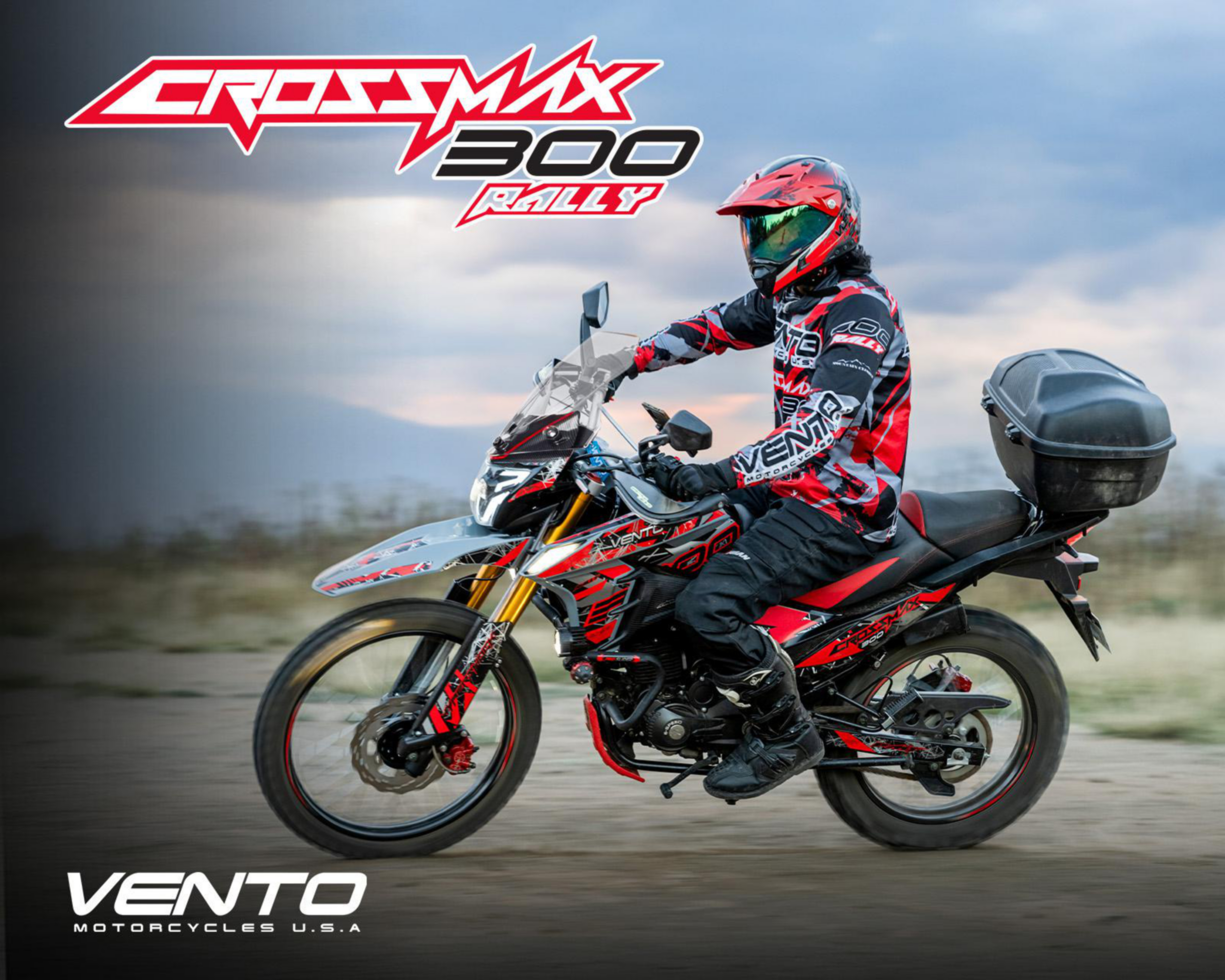 Foto 10 pulgar | Motocicleta Vento Crossmax Rally TRX 300 cc 2025