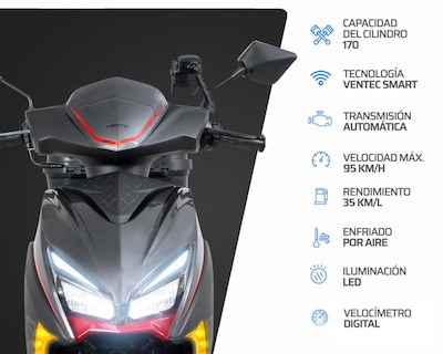 Foto 5 | Motoneta Vento Atom 2.0 170 cc 2026