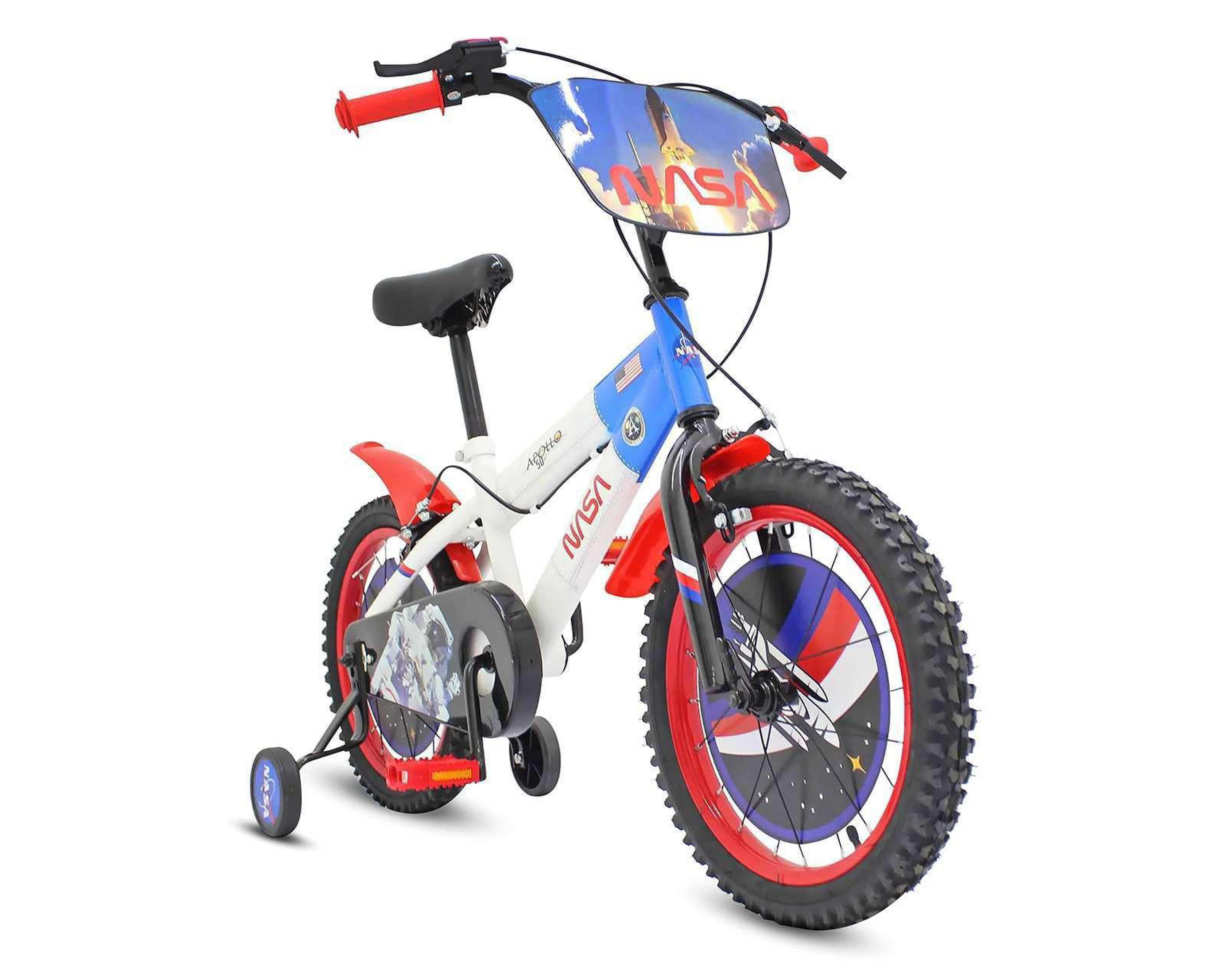 Foto 2 pulgar | Bicicleta Infantil Nasa Apollo 16" Azul