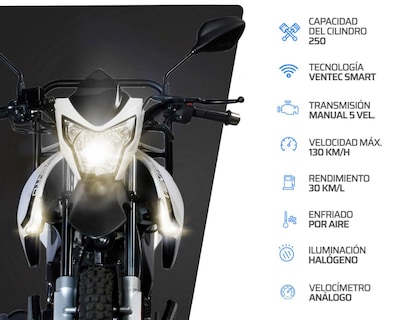 Foto 5 | Motocicleta Vento Workman 250 cc 2026
