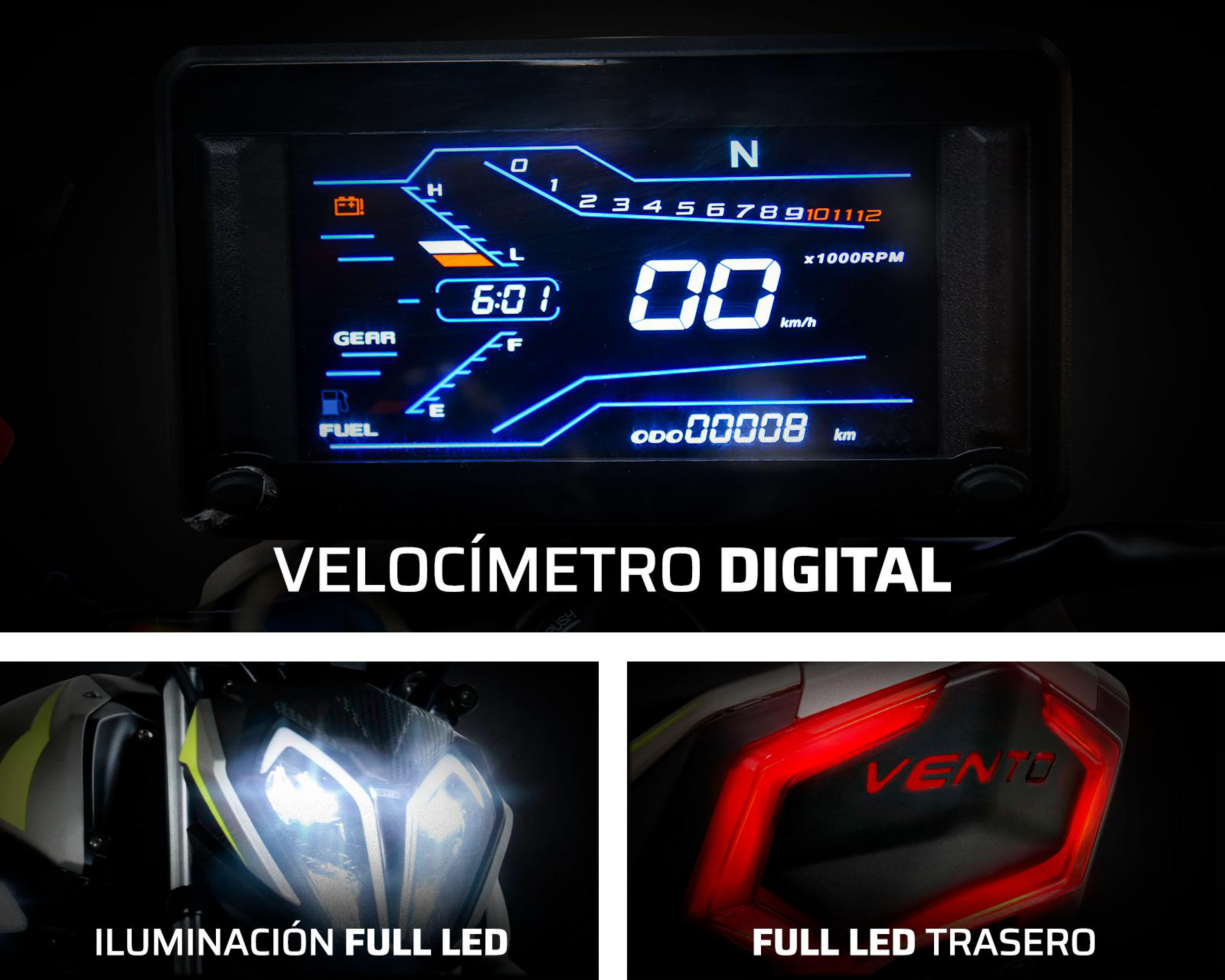 Foto 6 | Motocicleta Vento Nitrox T3 250 cc 2026