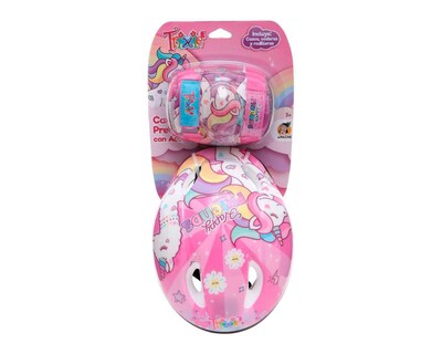 Foto 6 | Casco y Rodilleras Trixie Unicornios 5 Piezas