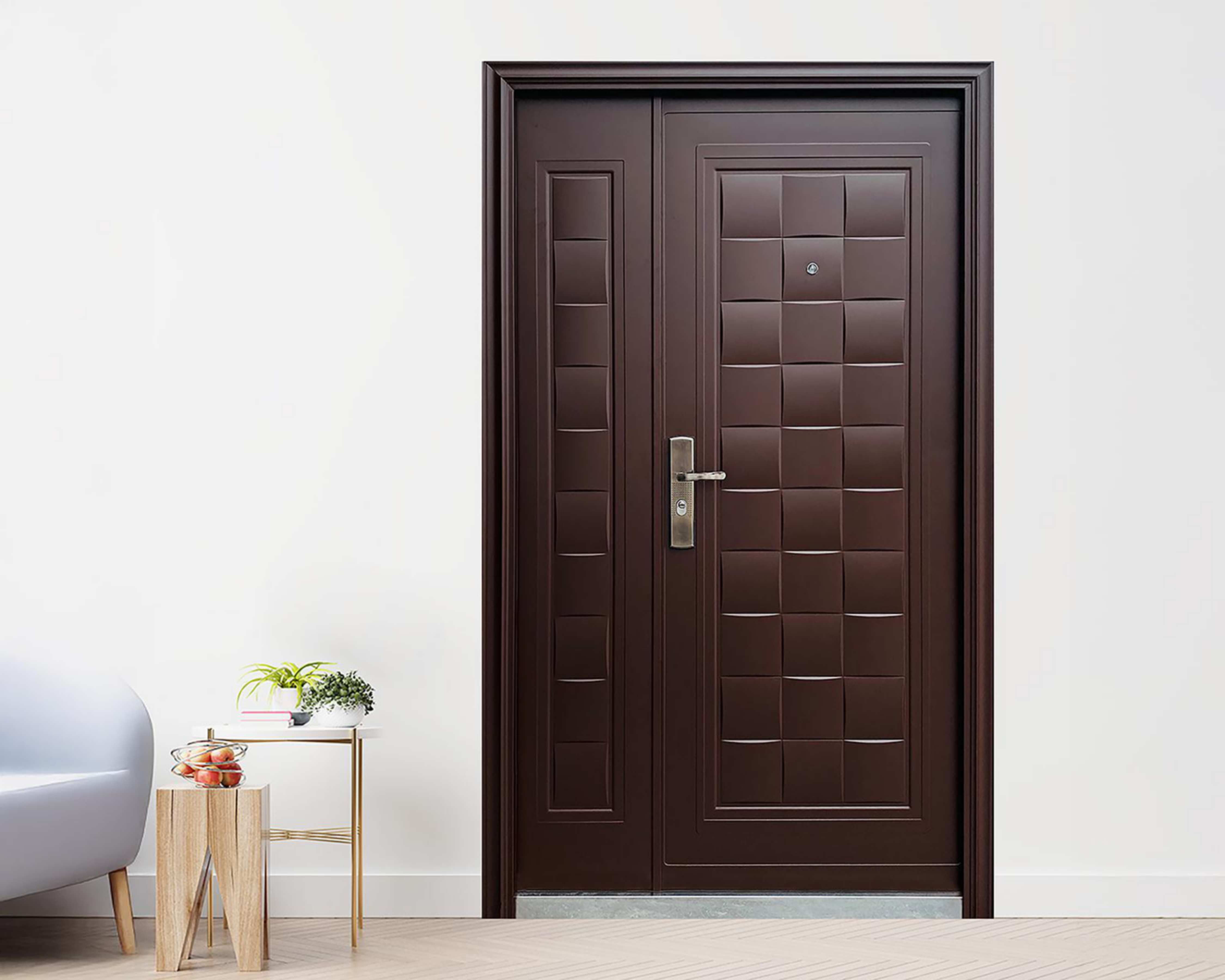 Foto 7 pulgar | Puerta de Seguridad Protecto Home de Acero para Interior y Exterior 120 x 205 cm