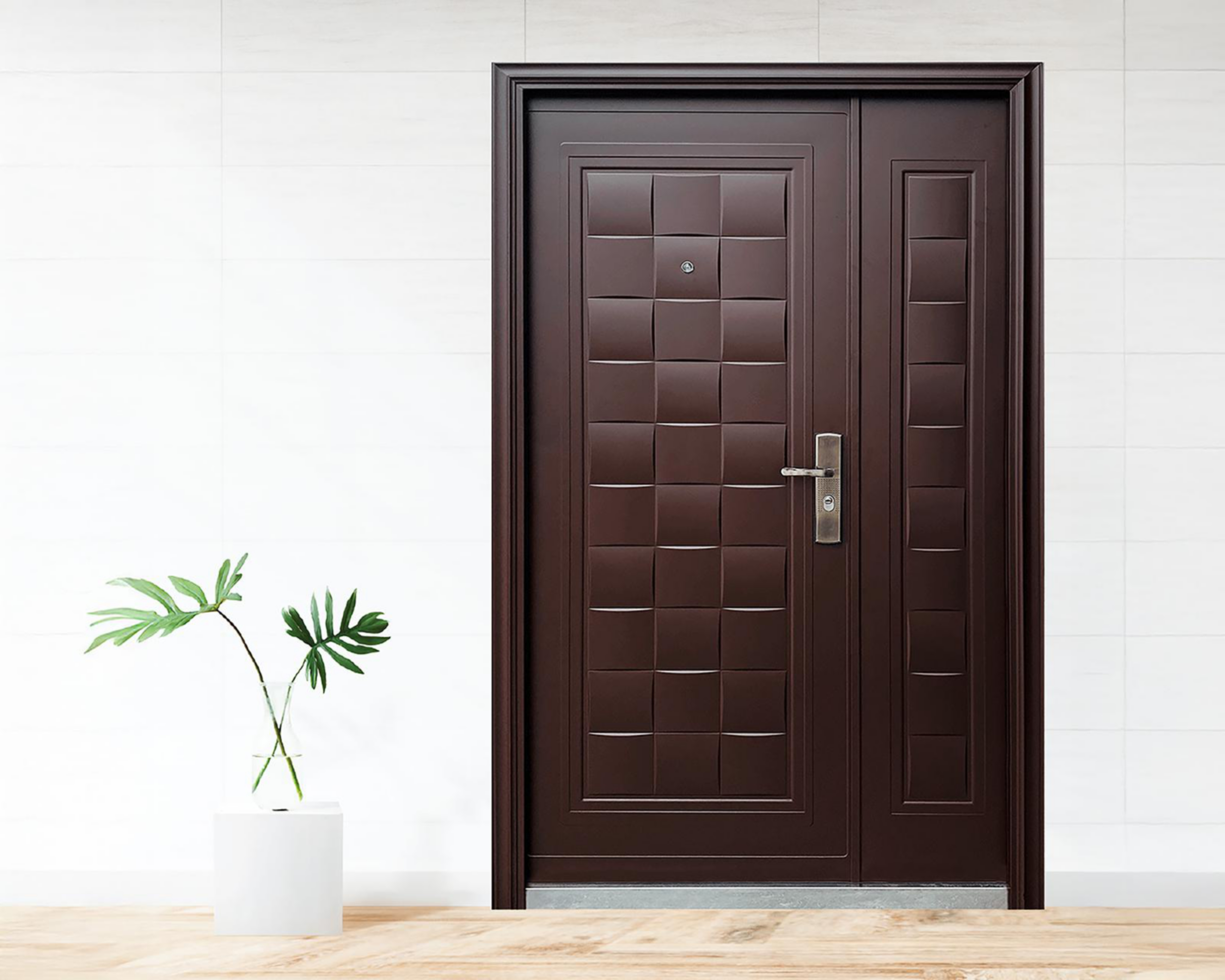 Foto 4 | Puerta de Seguridad Protecto Home de Acero para Interior y Exterior 120 x 205 cm